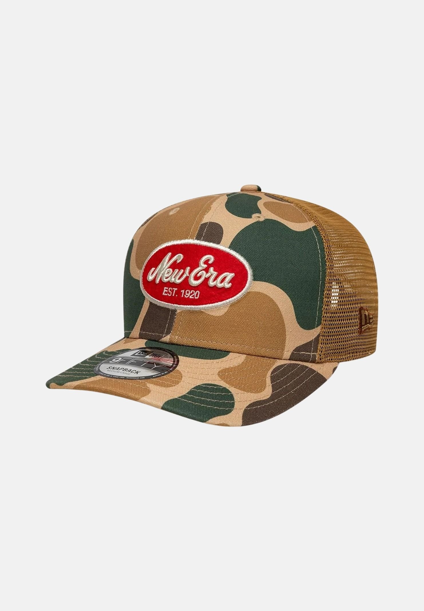 NEW ERA Cappello con visiera New Era Duck Camo 9FIFTY beige per uomo e donna 60856363 . NEW ERA