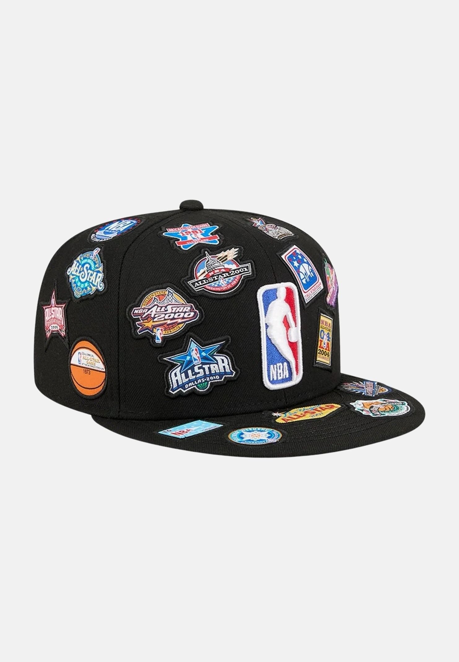 NEW ERA Cappello con visiera 59FIFTY Fitted NBA Hardwood Classic All Star Game nero da uomo 60856454 . NEW ERA