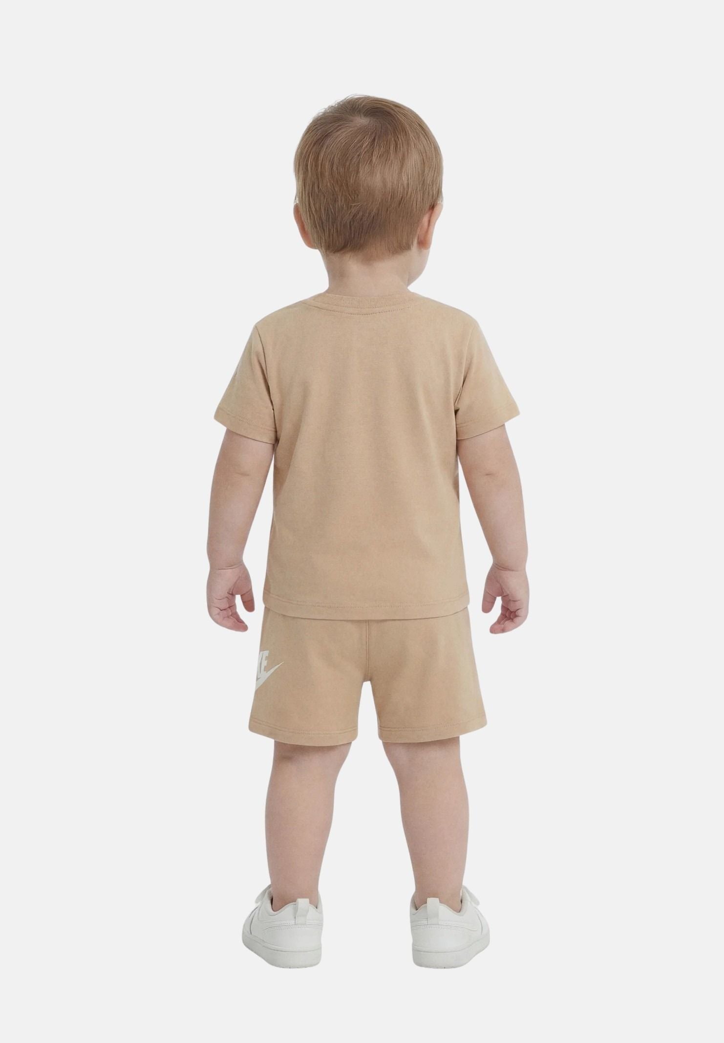 NIKE Completino CLUB TEE beige da neonato 66L596 X0L NIKE