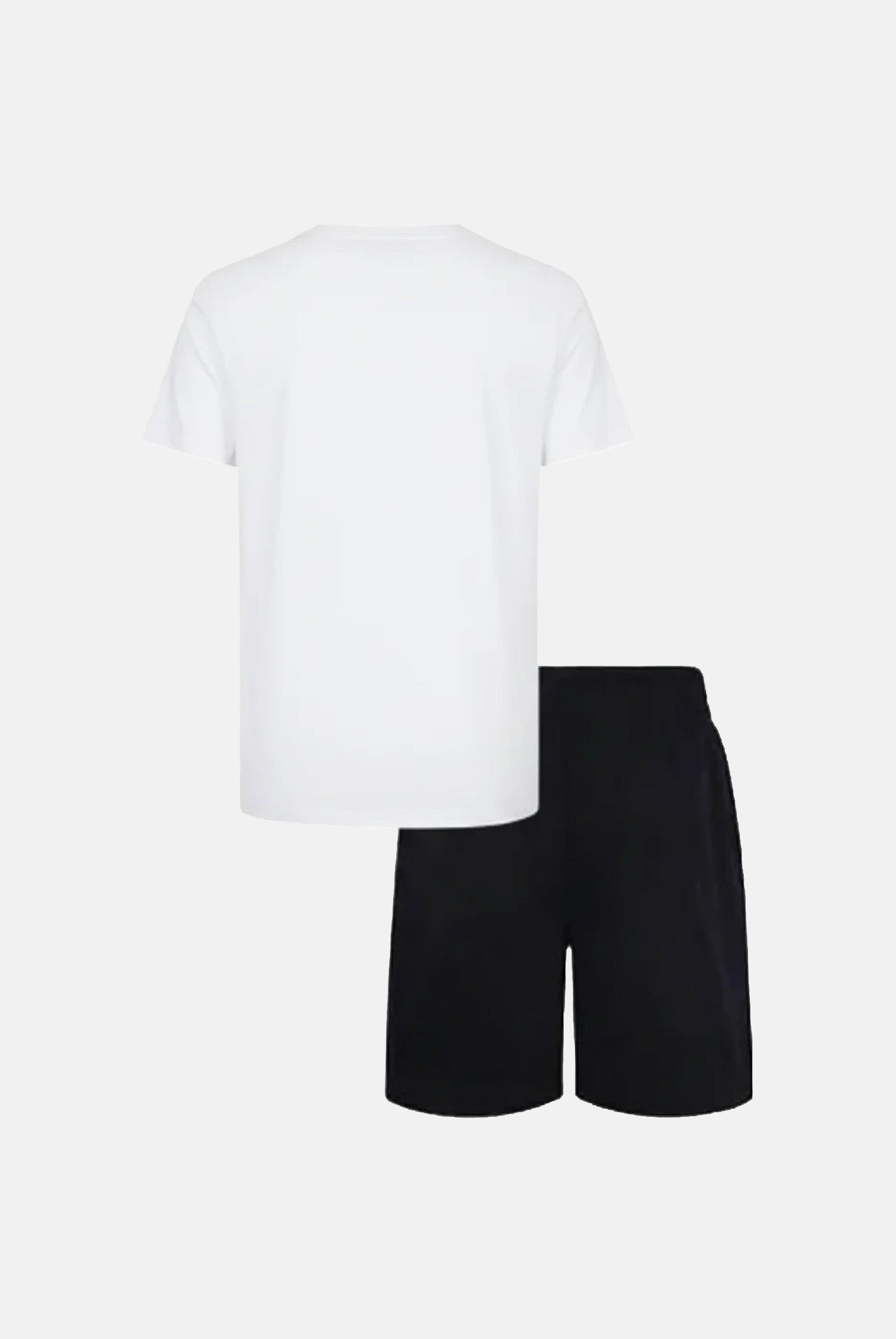 NIKE Completino bianco e nero da neonato con logo 66M143 023 NIKE