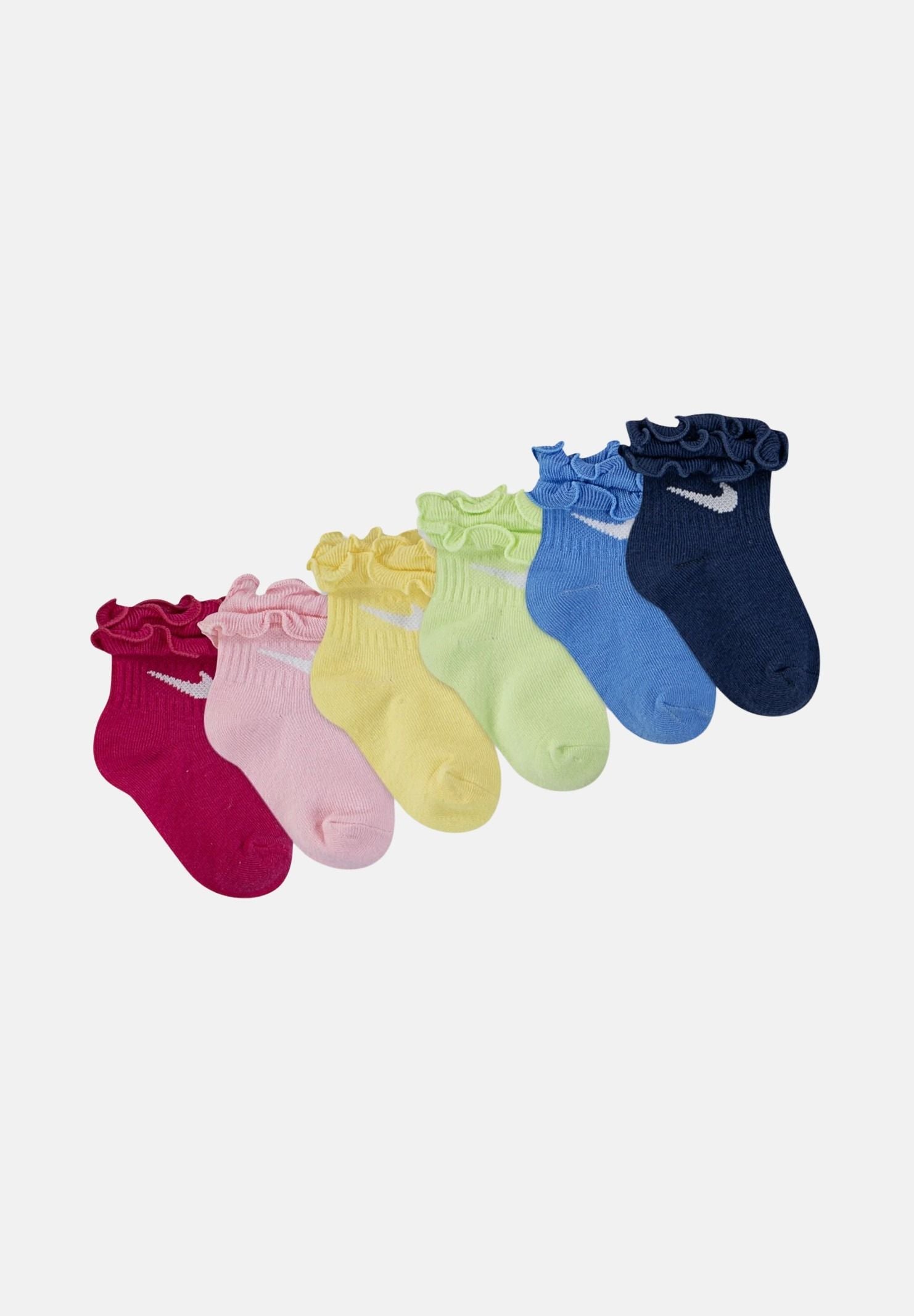 NIKE Calzini (6 paia) Ruffle multicolore da bambina GN0925 V12 NIKE