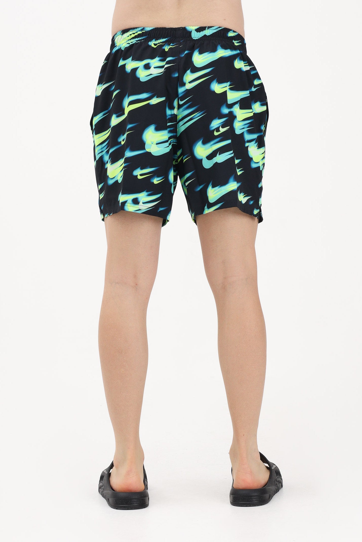 NIKE Shorts mare nero da uomo con stampa NESSG551 737 NIKE