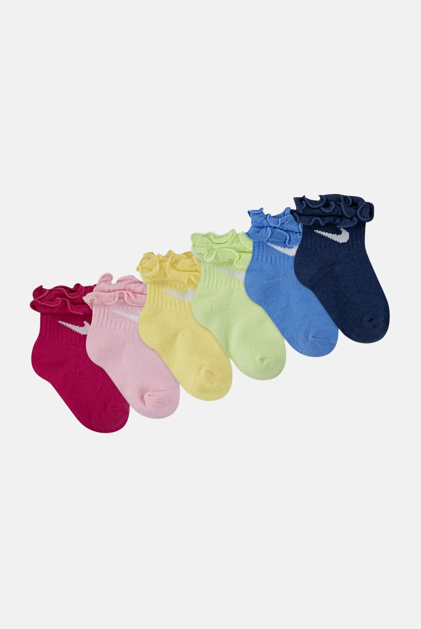 NIKE Calzini (6 paia) Ruffle multicolore da neonato NN1285 V12 NIKE