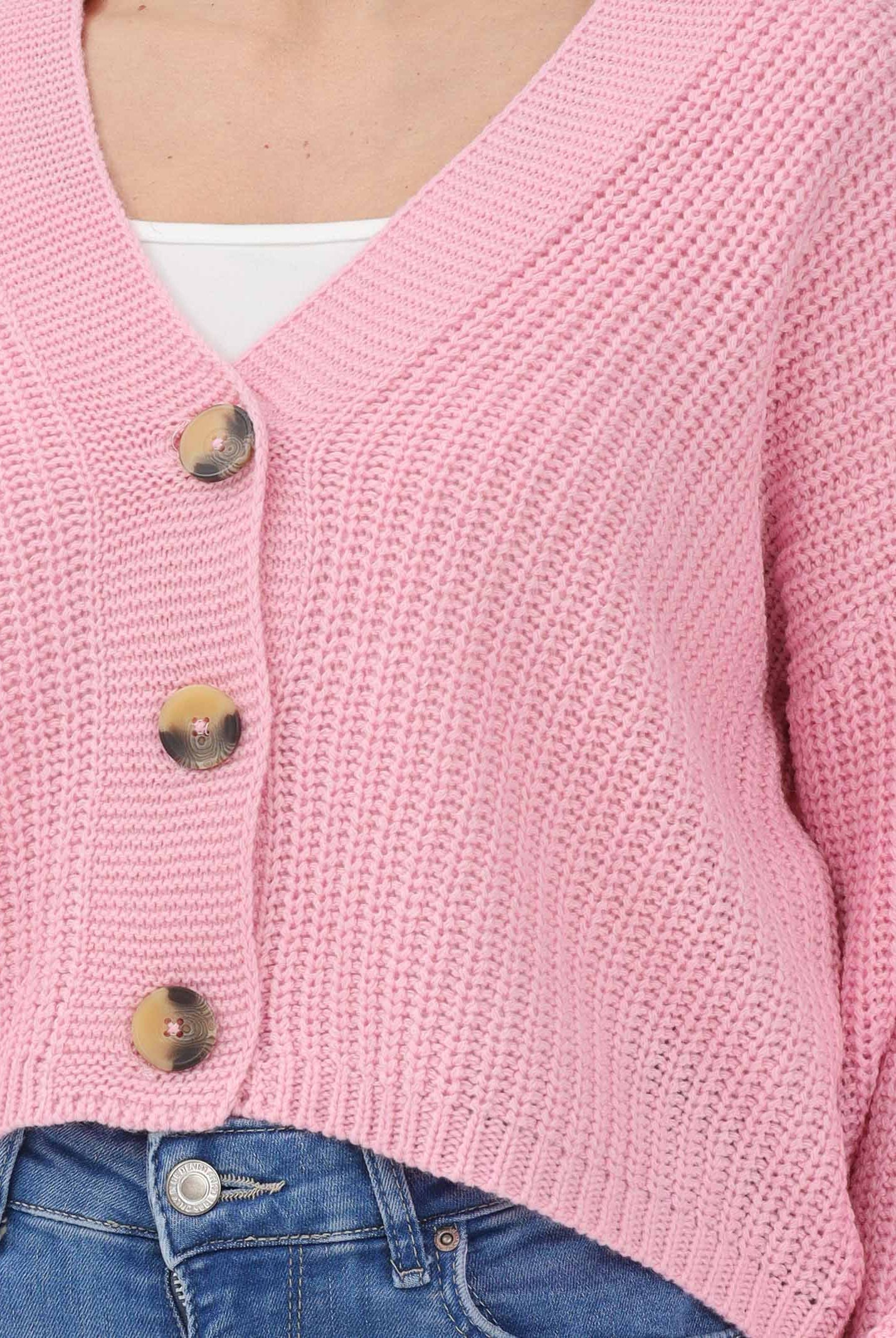 ONLY Cardigan corto rosa da donna 15211521 PRPI ONLY