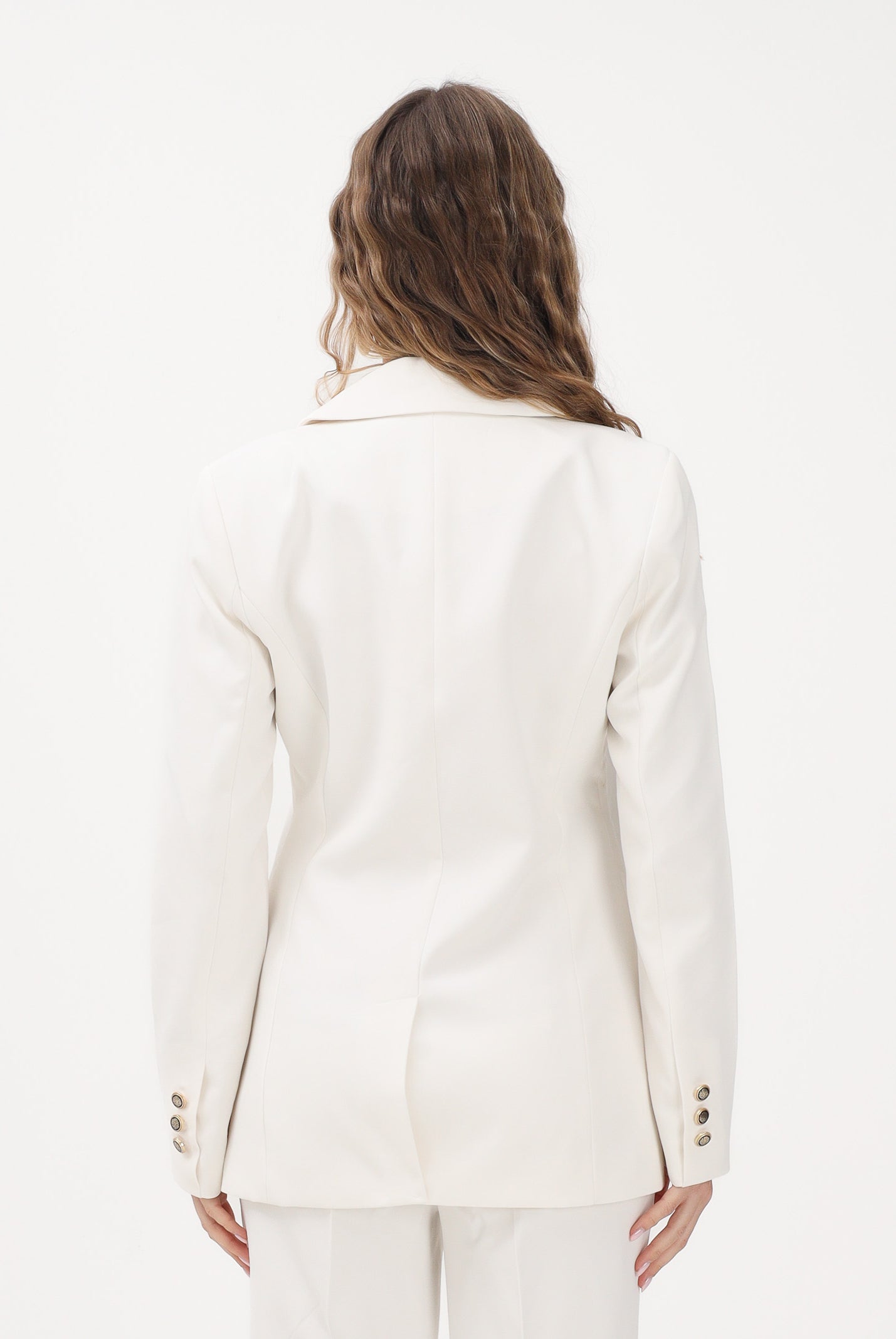 ONLY Giacca doppiopetto panna da donna 15294709 CLDA ONLY