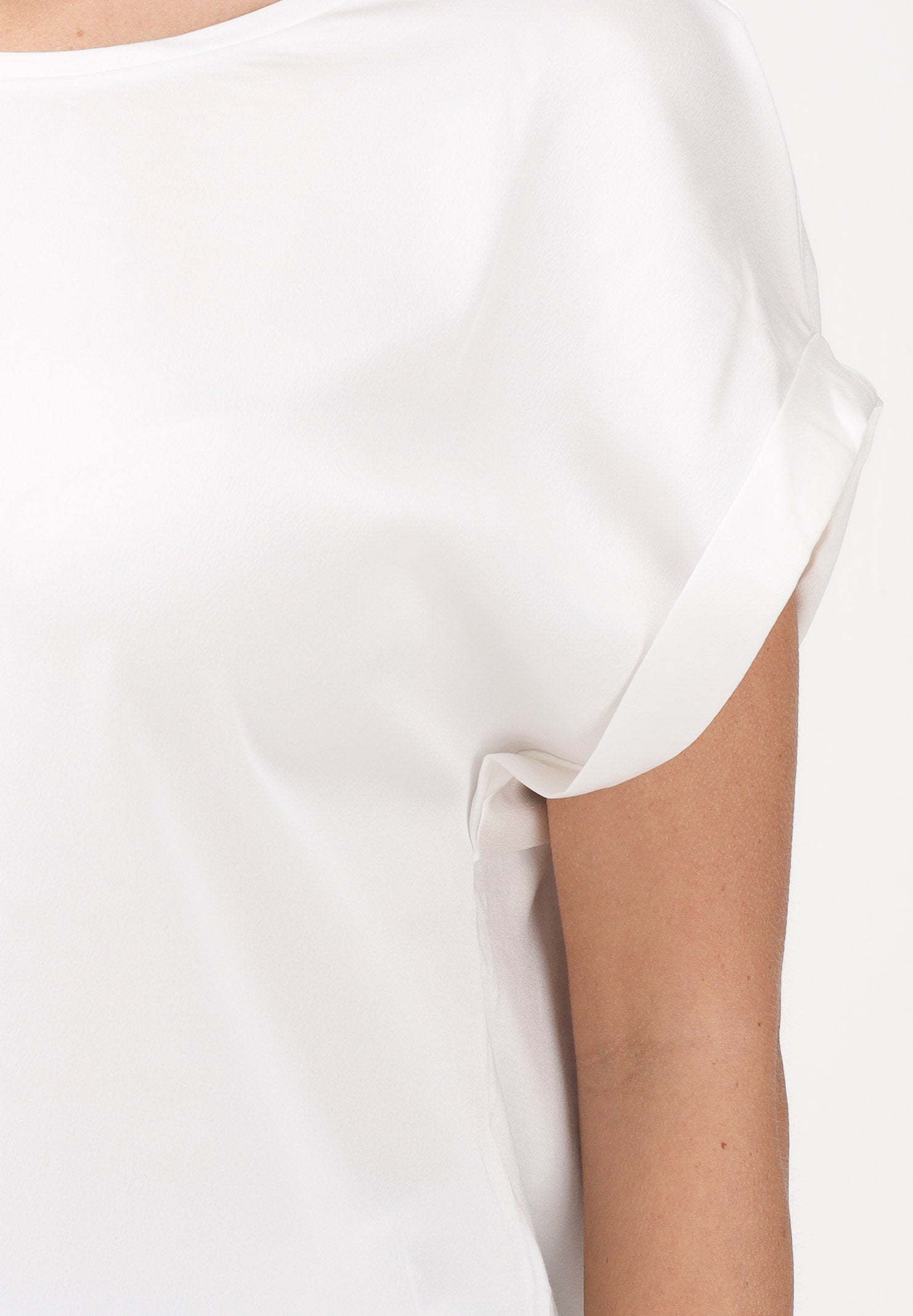 ONLY Blusa a manica corta bianca da donna 15303413 SNWH ONLY