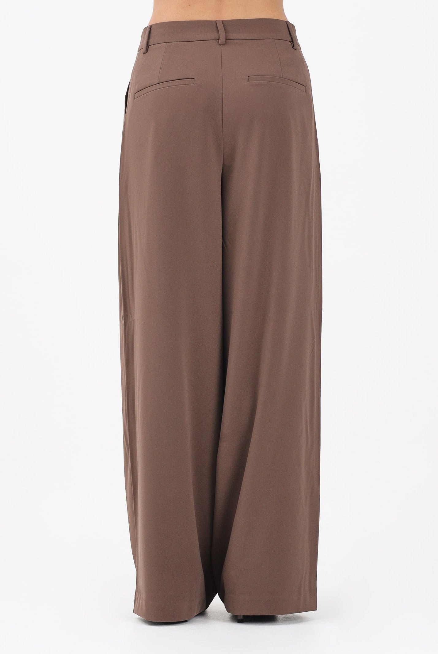 ONLY Pantalone elegante marrone da donna 15363801 CHMA ONLY