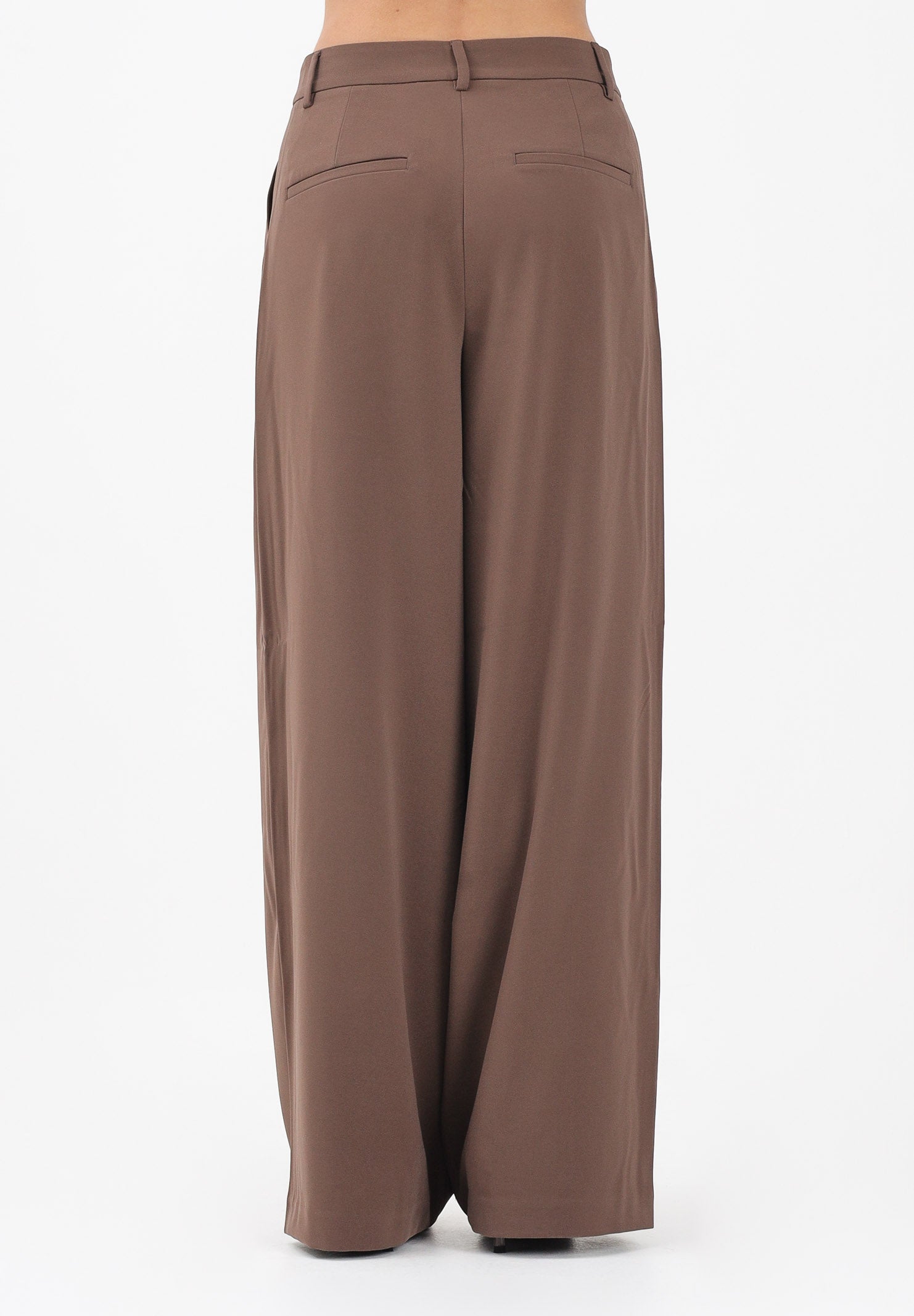 ONLY Pantalone elegante marrone da donna 15363801 CHMA ONLY