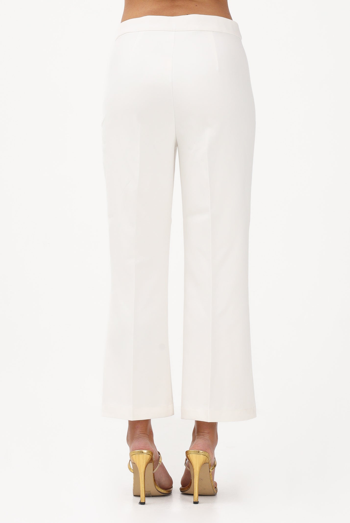 ONLY Pantalone cropped panna da donna 15364418 CLDA ONLY