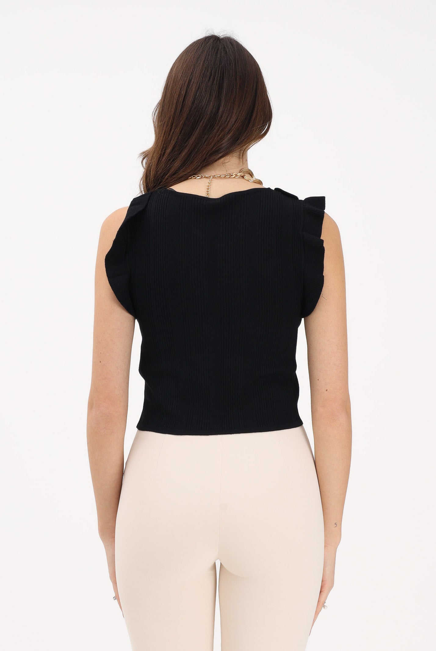 ONLY Top in maglia nero da donna 15364832 BL ONLY