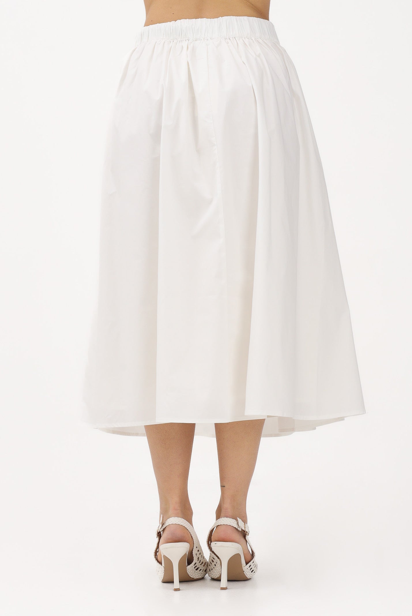 ONLY Gonna midi bianca da donna 15369555 CLDA ONLY