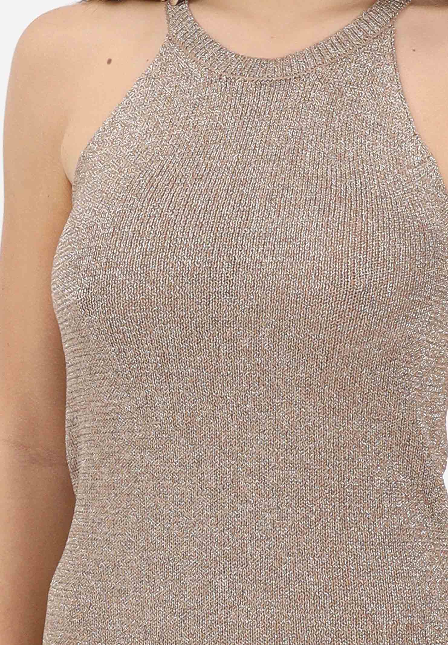 ONLY Abito corto oro da donna effetto shimmer 15369764 HUSI ONLY