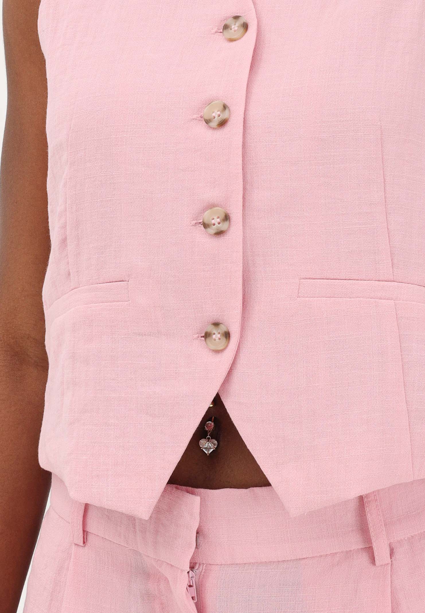 ONLY Gilet rosa da donna 15370277 RORO ONLY