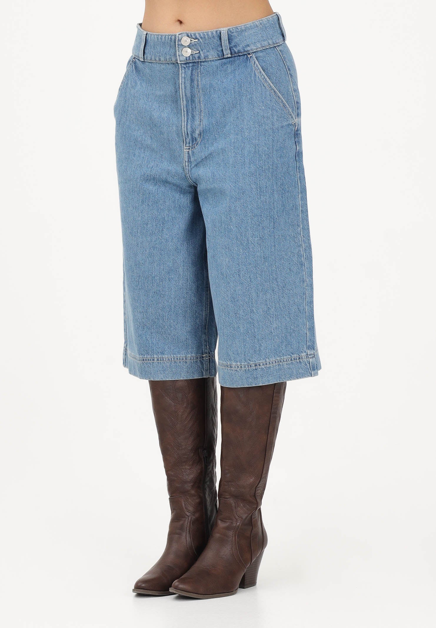 ONLY Bermuda in denim medio da donna 15371313 MEBL ONLY
