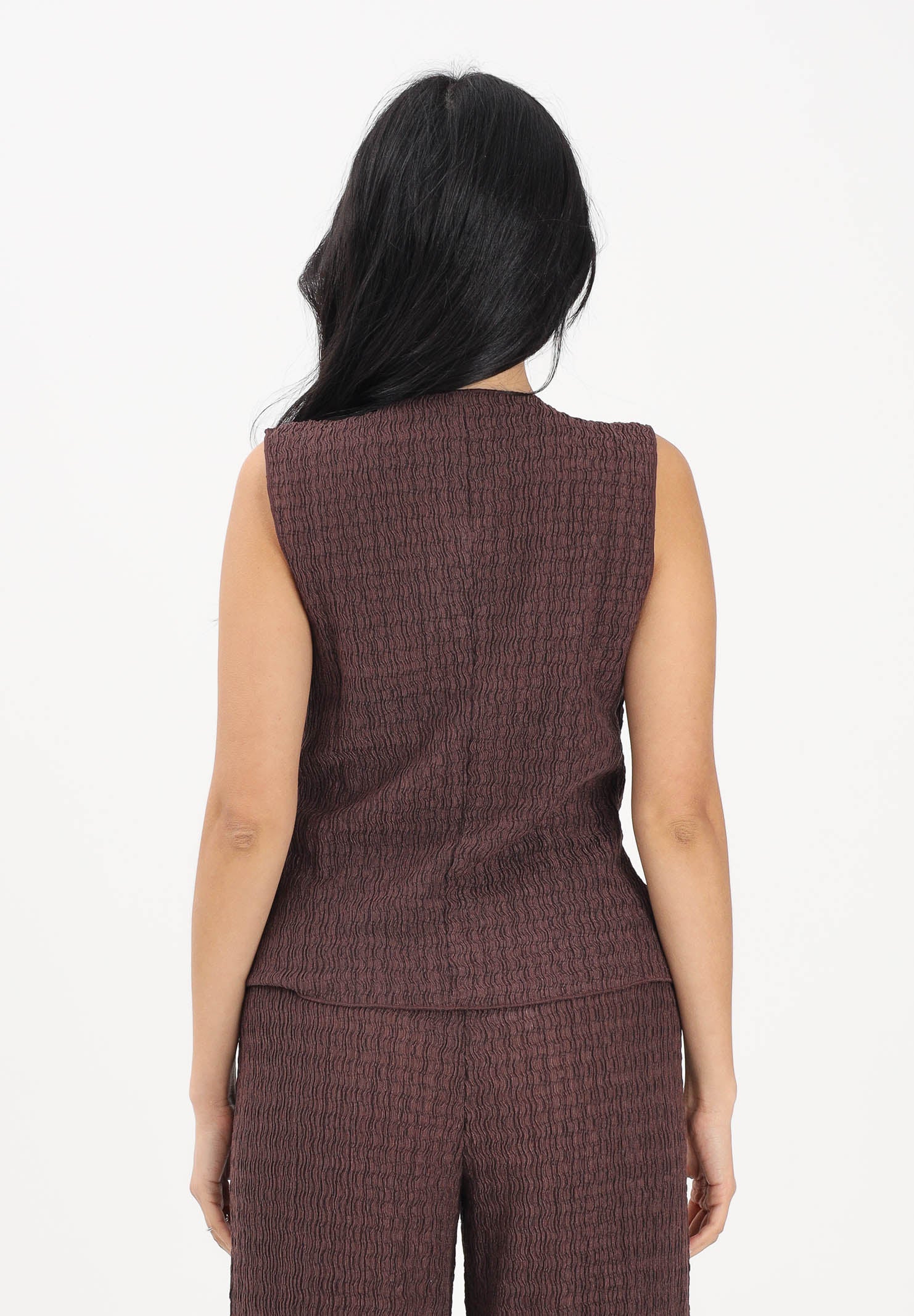 ONLY Canotta marrone da donna 15374601 DEMA ONLY