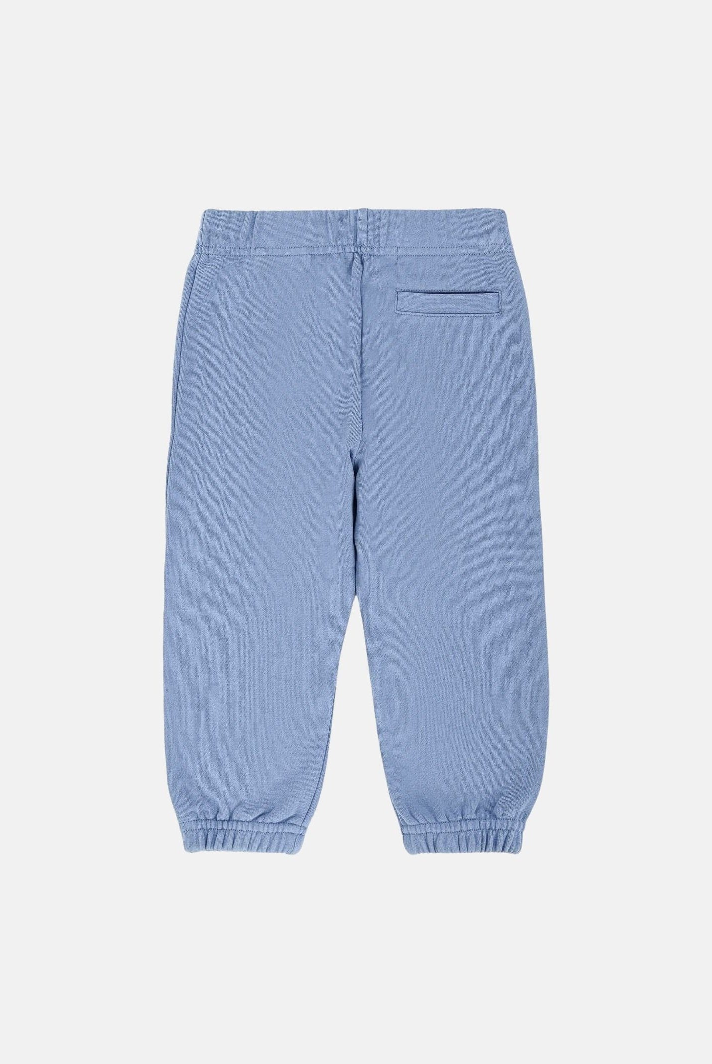 PALM ANGELS Pantalone sportivo azzurro polvere da neonato con logo PBXD001S26FLE001 050 PALM ANGELS