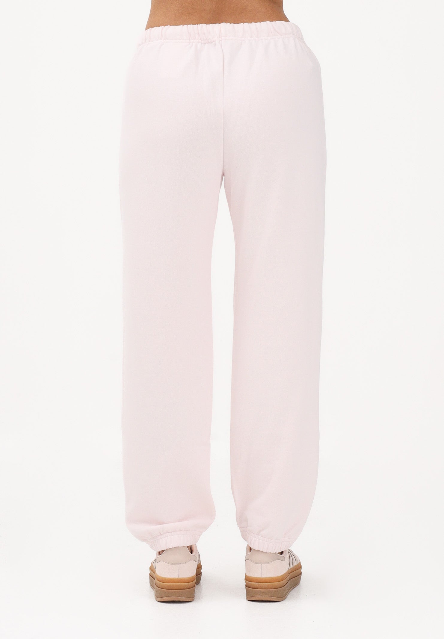 PALM ANGELS Pantalone sportivo rosa per donna, ragazze e bambine con stampa logo PGCH008S26FLE001 042 PALM ANGELS
