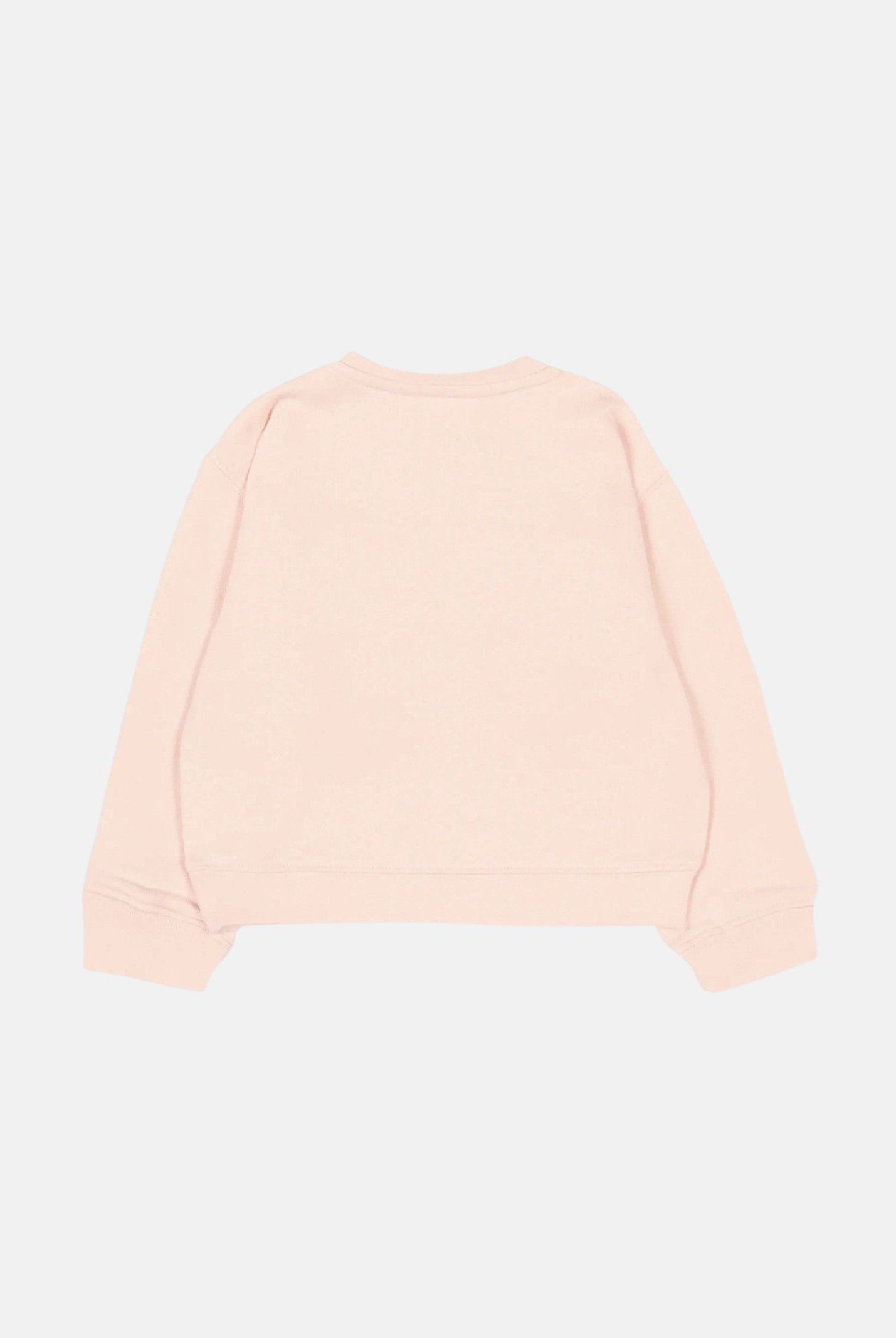 PALM ANGELS Felpa girocollo rosa da neonato con logo PGXC001S26FLE002 042 PALM ANGELS