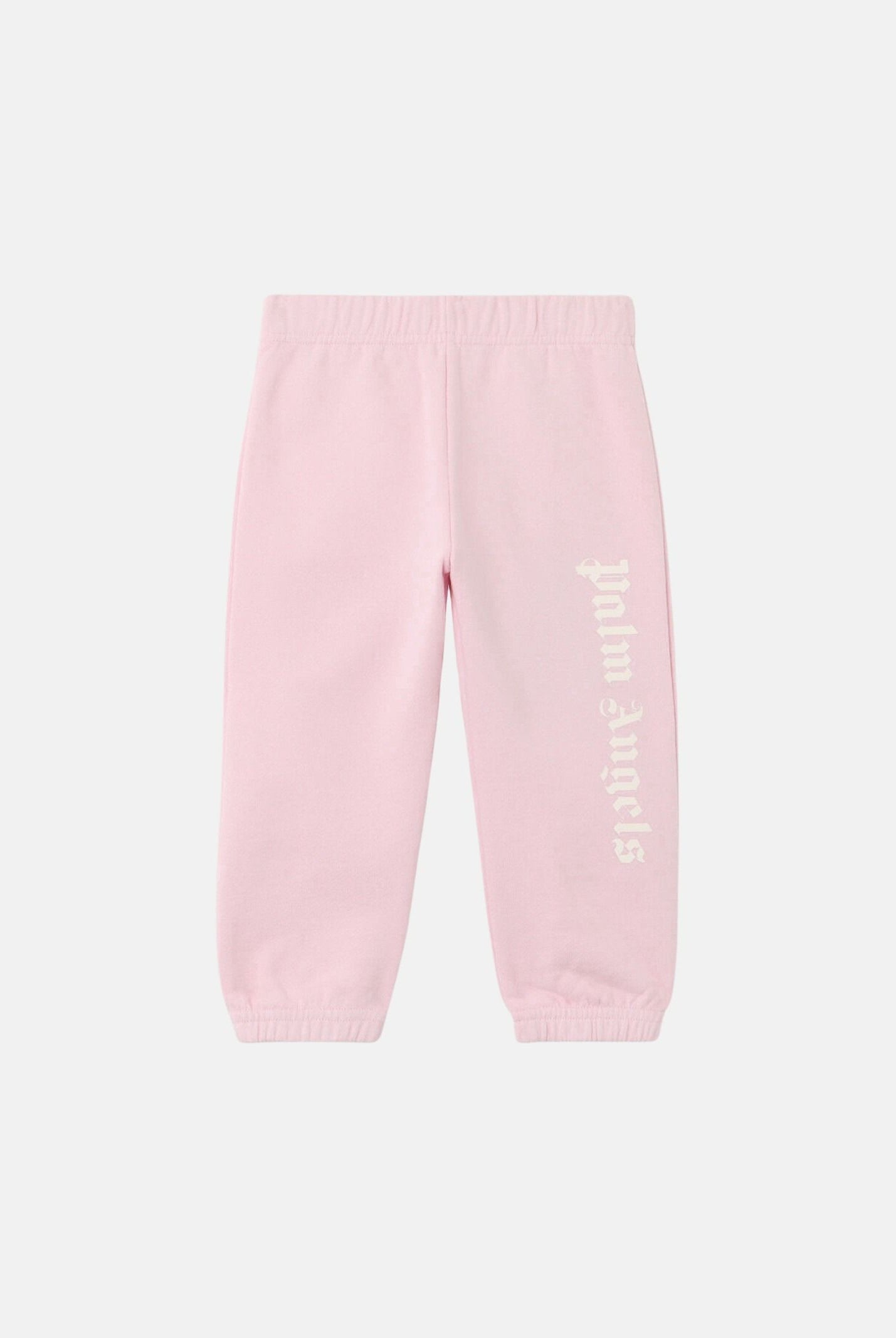 PALM ANGELS Pantalone sportivo rosa da neonato con logo PGXD002S26FLE001 042 PALM ANGELS