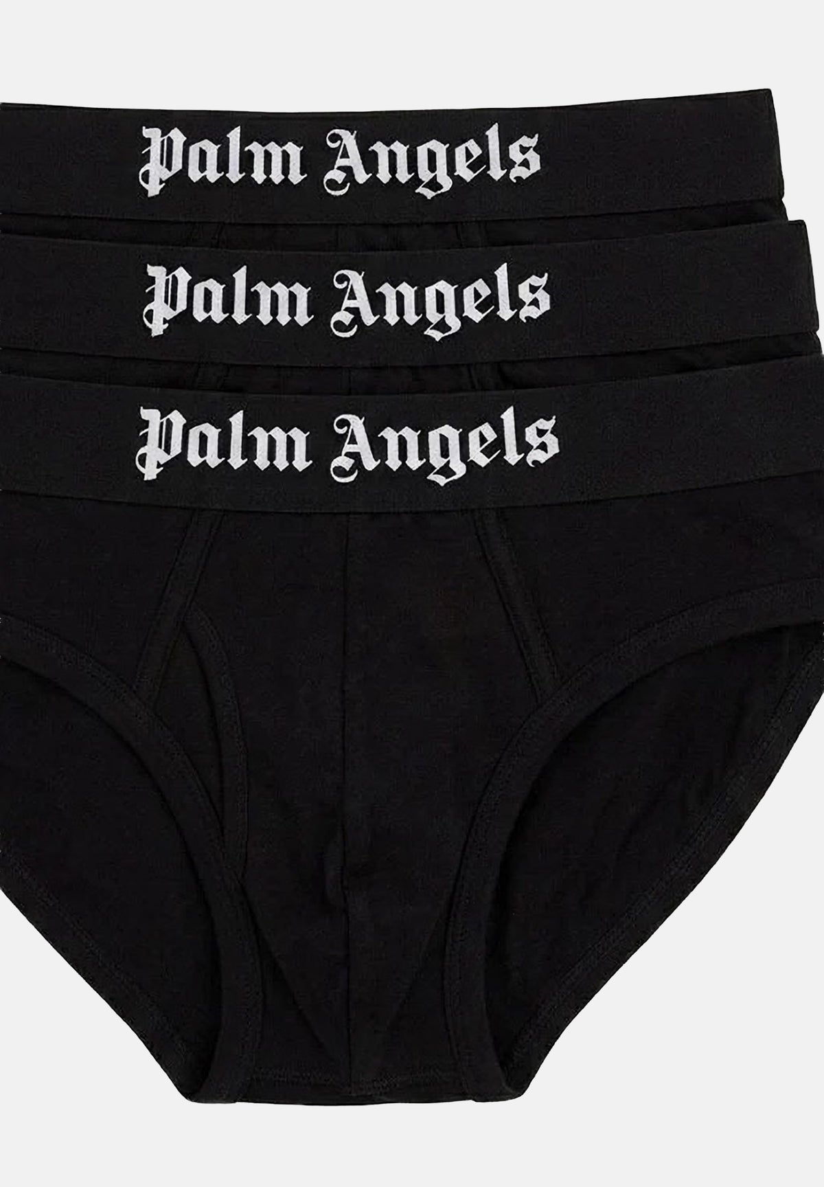 PALM ANGELS Slip (3 paia) neri da uomo PLA1UMBSP01TR BL PALM ANGELS