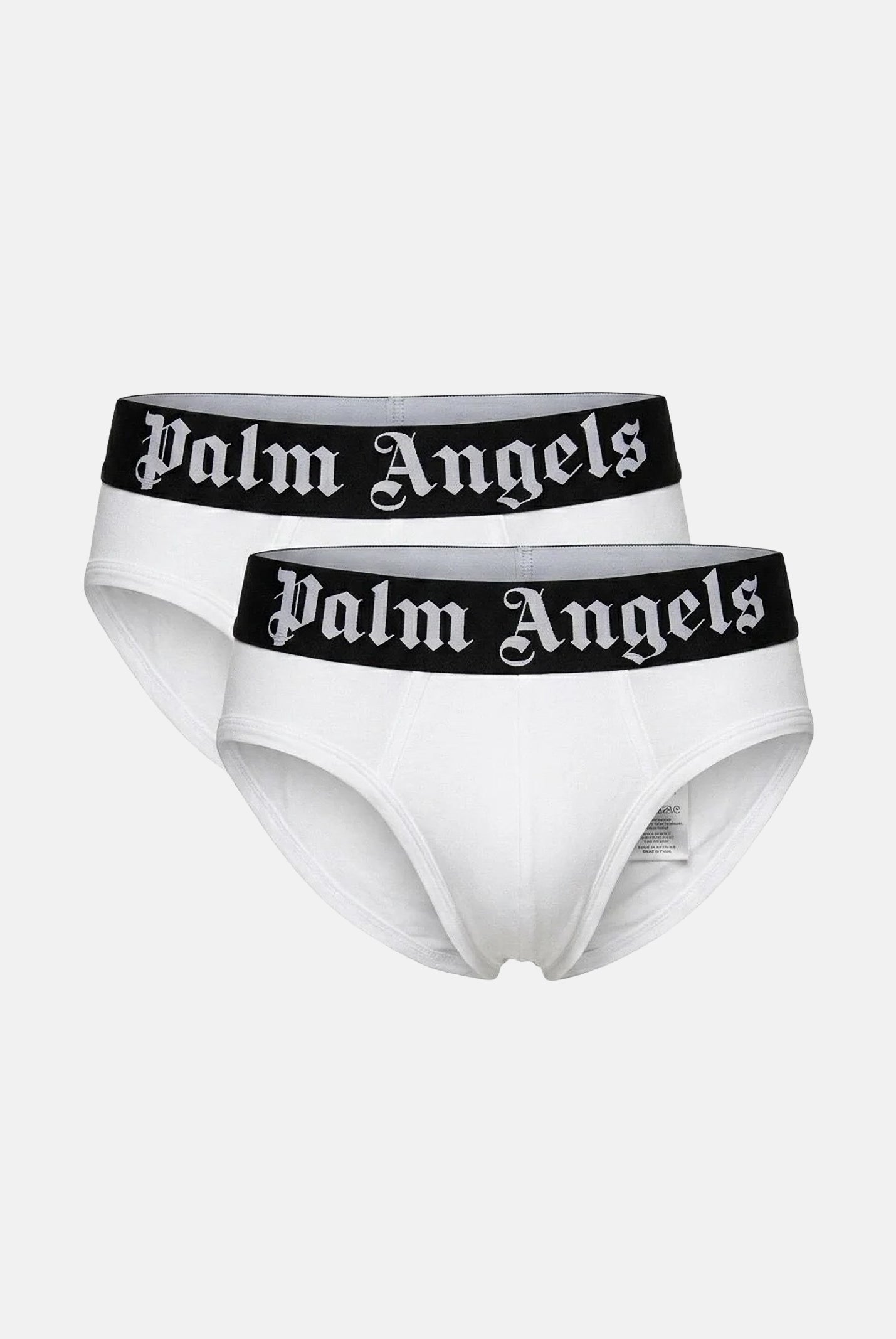 PALM ANGELS Slip (2 paia) bianchi da uomo con elastico logato PLA1UMBSP08BI WH PALM ANGELS