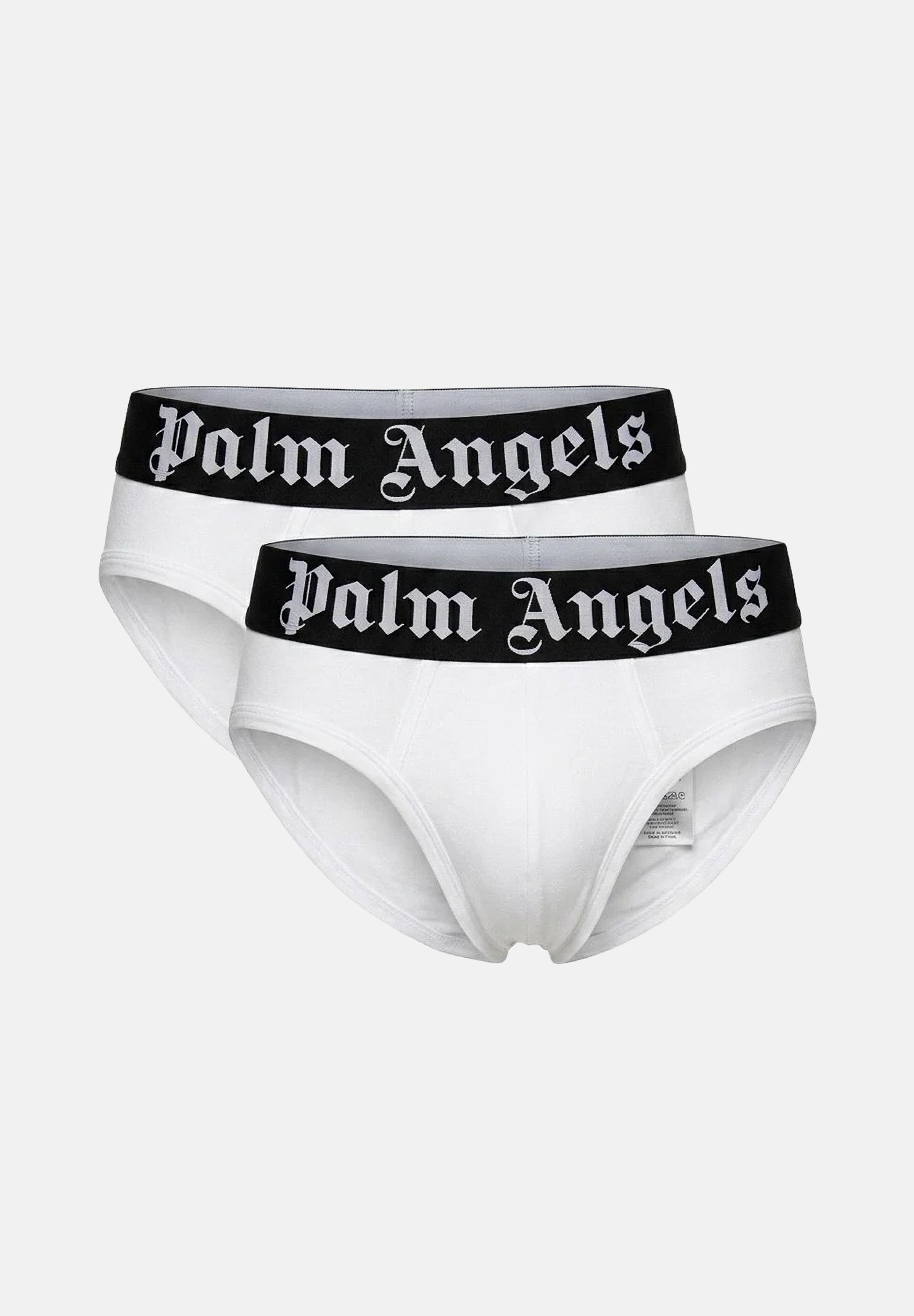 PALM ANGELS Slip (2 paia) bianchi da uomo con elastico logato PLA1UMBSP08BI WH PALM ANGELS