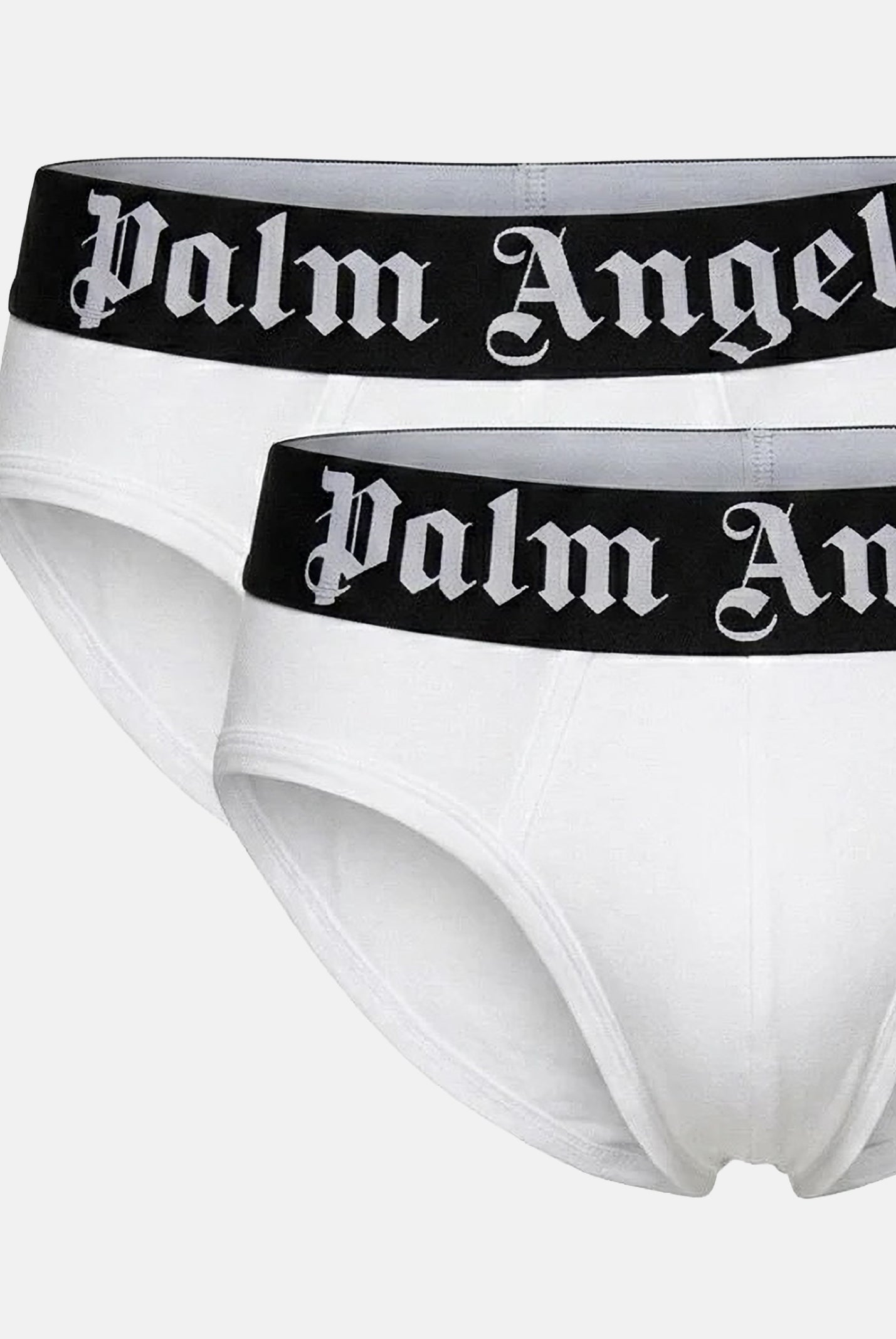 PALM ANGELS Slip (2 paia) bianchi da uomo con elastico logato PLA1UMBSP08BI WH PALM ANGELS