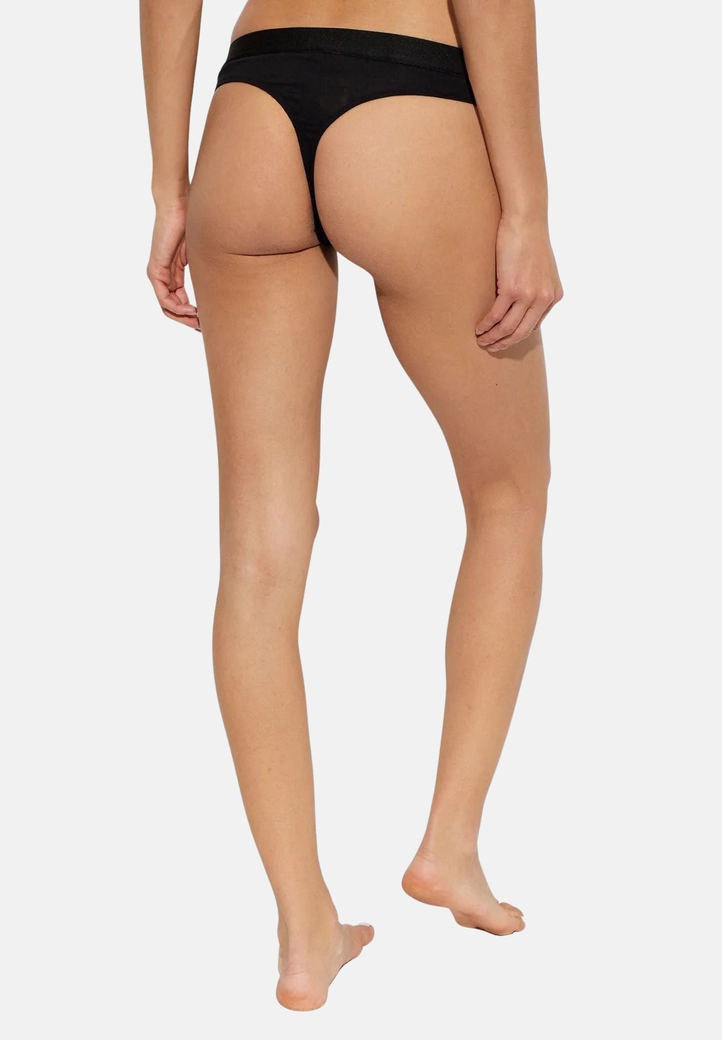 PALM ANGELS Set perizomi THREE PACK, multicolore da donna con design tinta unita e fascia elastica logata.<BR/> PLA1UWBT01TR AS PALM ANGELS