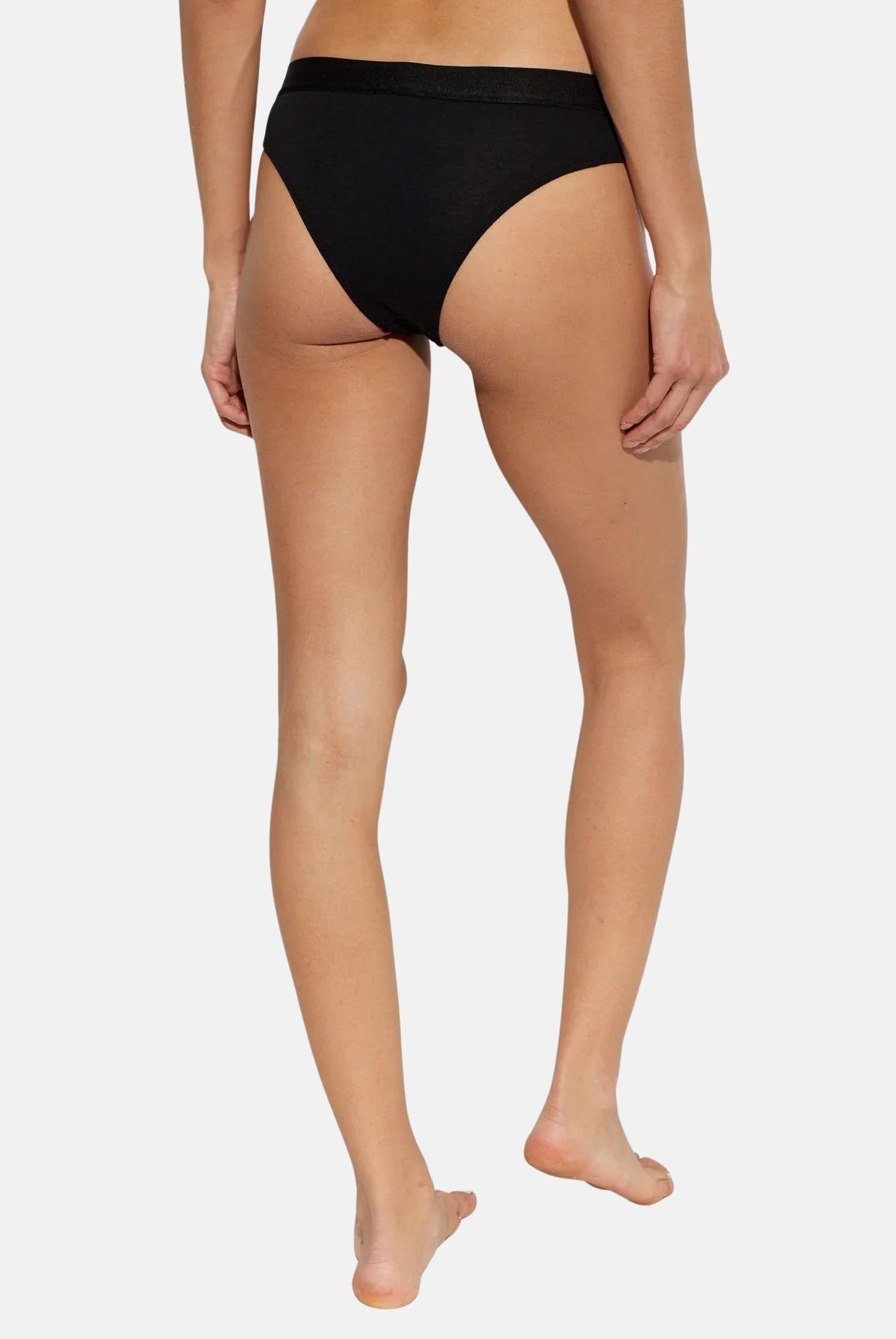 PALM ANGELS Set slip THREE-PACK, multicolore, da donna con design tinta unita e fascia elastica logata.<BR/> PLA1UWBT02TR AS PALM ANGELS