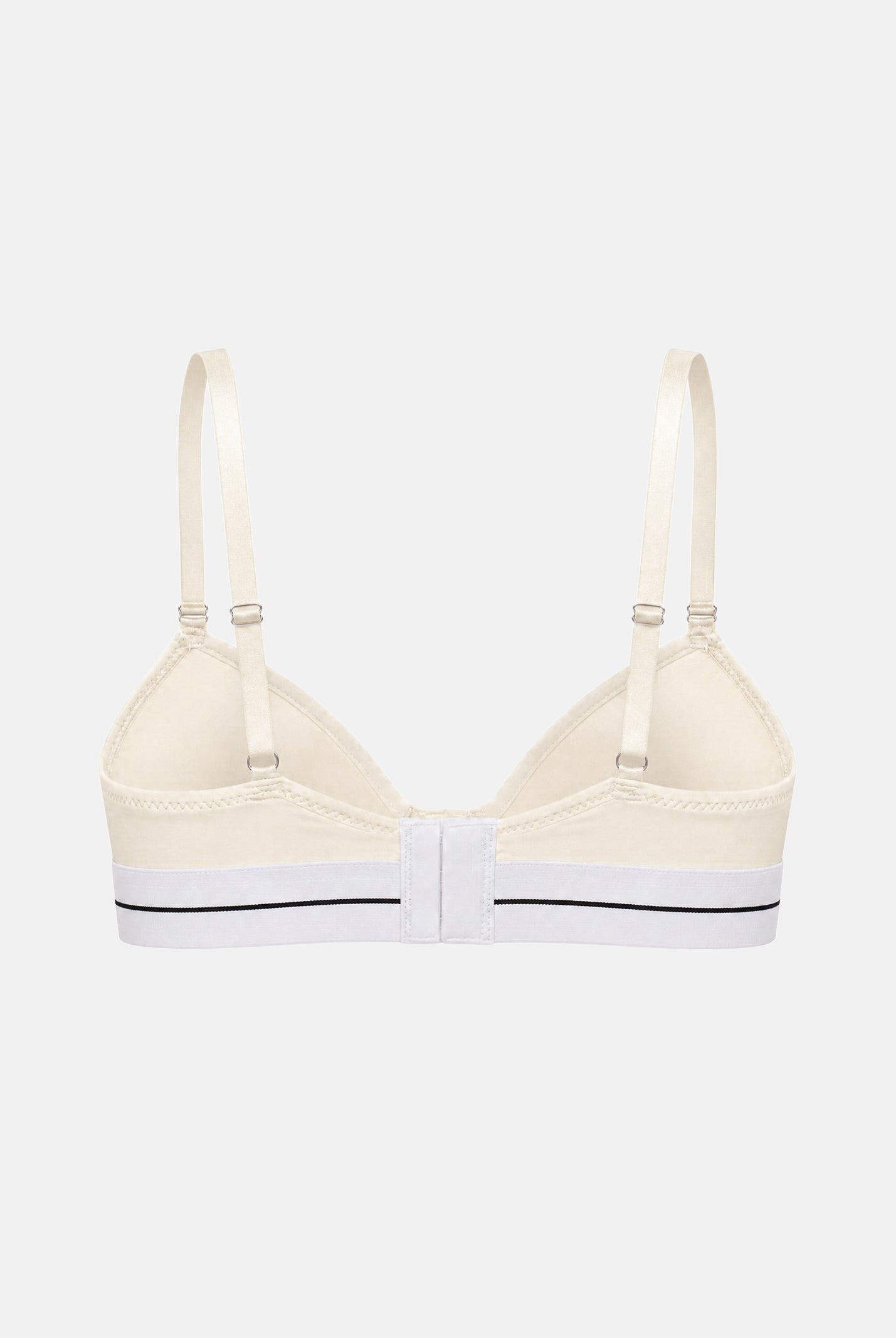 PALM ANGELS Reggiseno Ivory, avorio/bianco, da donna con coppe sagomate PLA1UWTP05SI IV PALM ANGELS