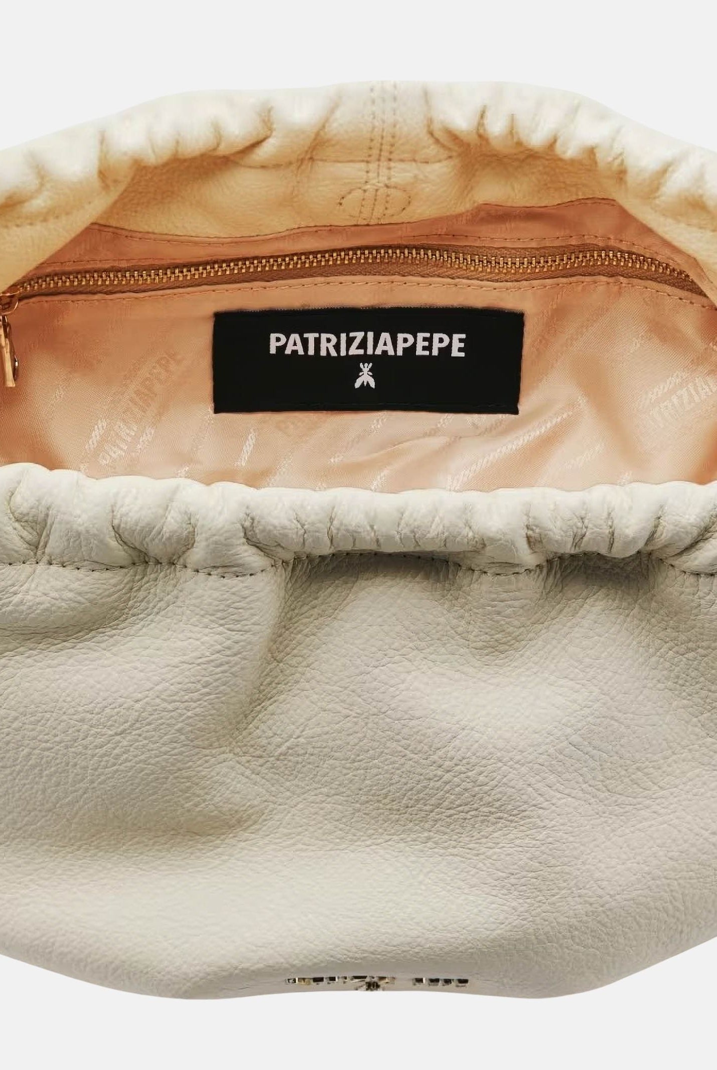 PATRIZIA PEPE Pochette Bubble panna da donna 2B0161L133 W405 PATRIZIA PEPE
