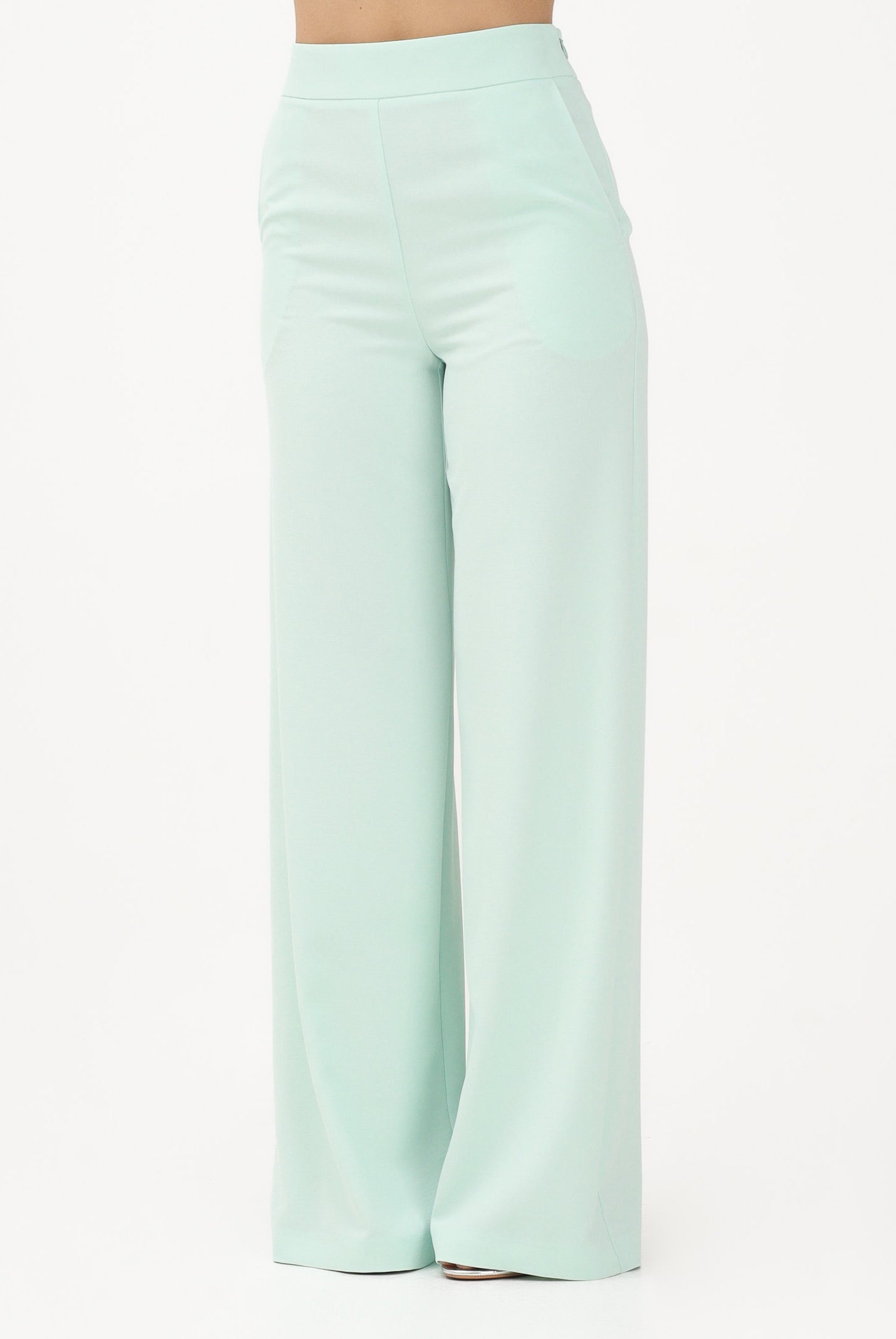 PATRIZIA PEPE Pantalone elegante verde menta da donna 2P1776A411 G632 PATRIZIA PEPE