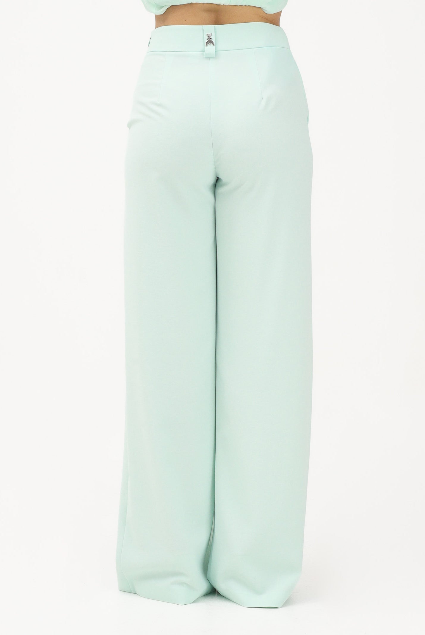 PATRIZIA PEPE Pantalone elegante verde menta da donna 2P1776A411 G632 PATRIZIA PEPE