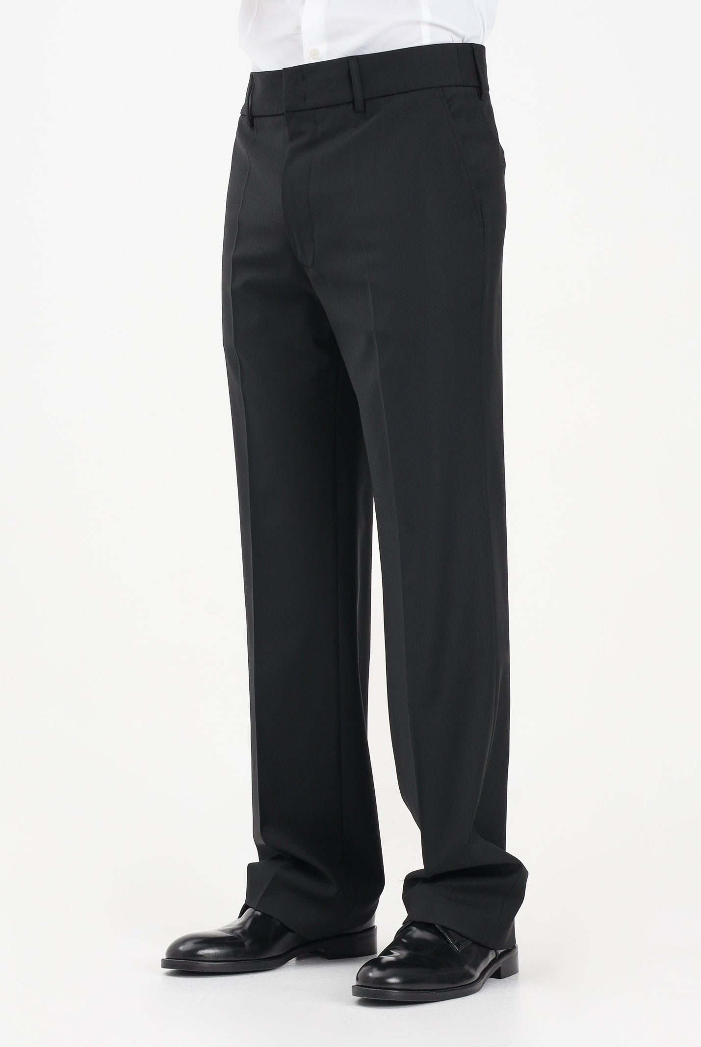PATRIZIA PEPE Pantalone elegante (IM)PERFECTION nero da uomo 5P507RA1WK K102 PATRIZIA PEPE