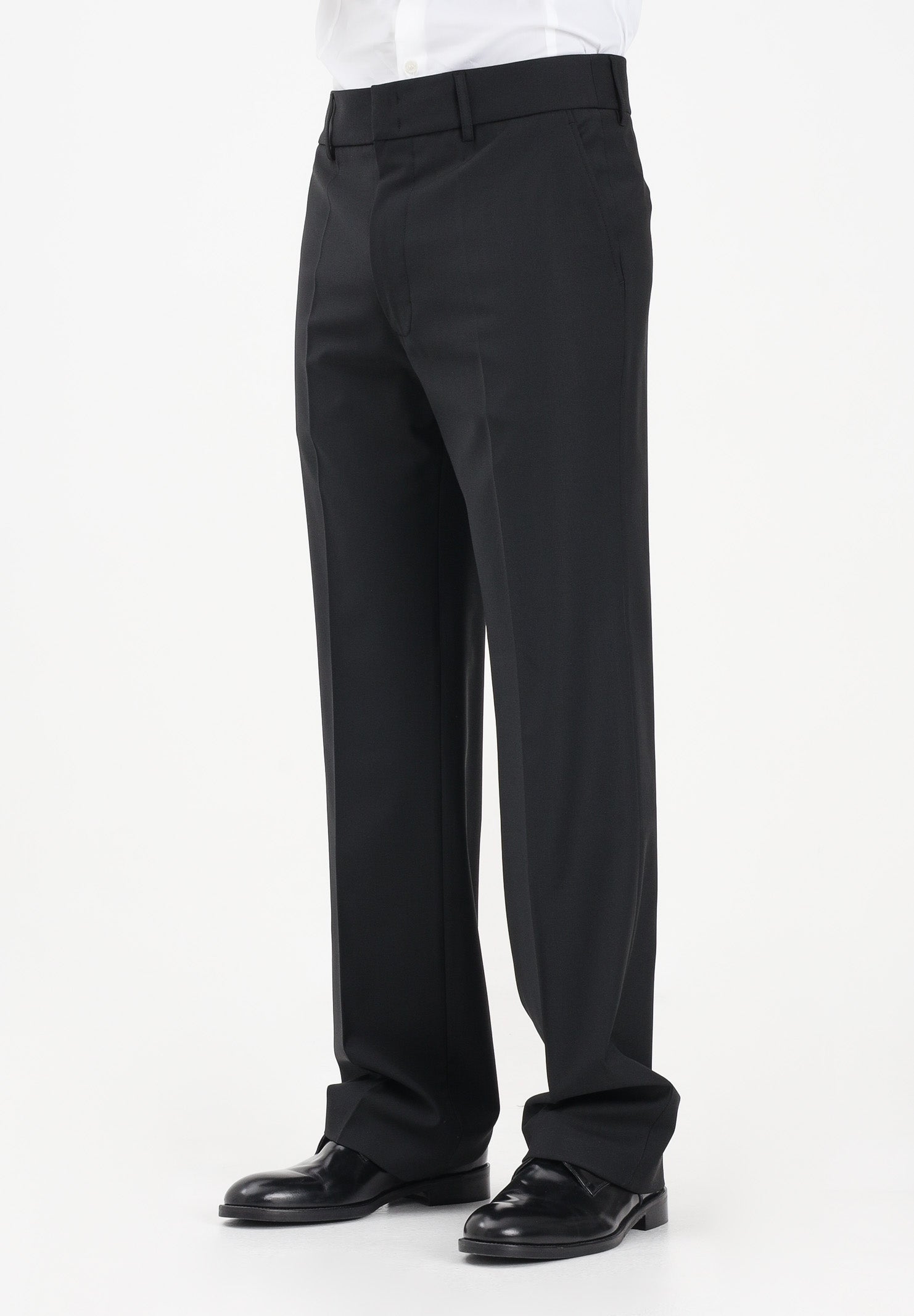 PATRIZIA PEPE Pantalone elegante (IM)PERFECTION nero da uomo 5P507RA1WK K102 PATRIZIA PEPE