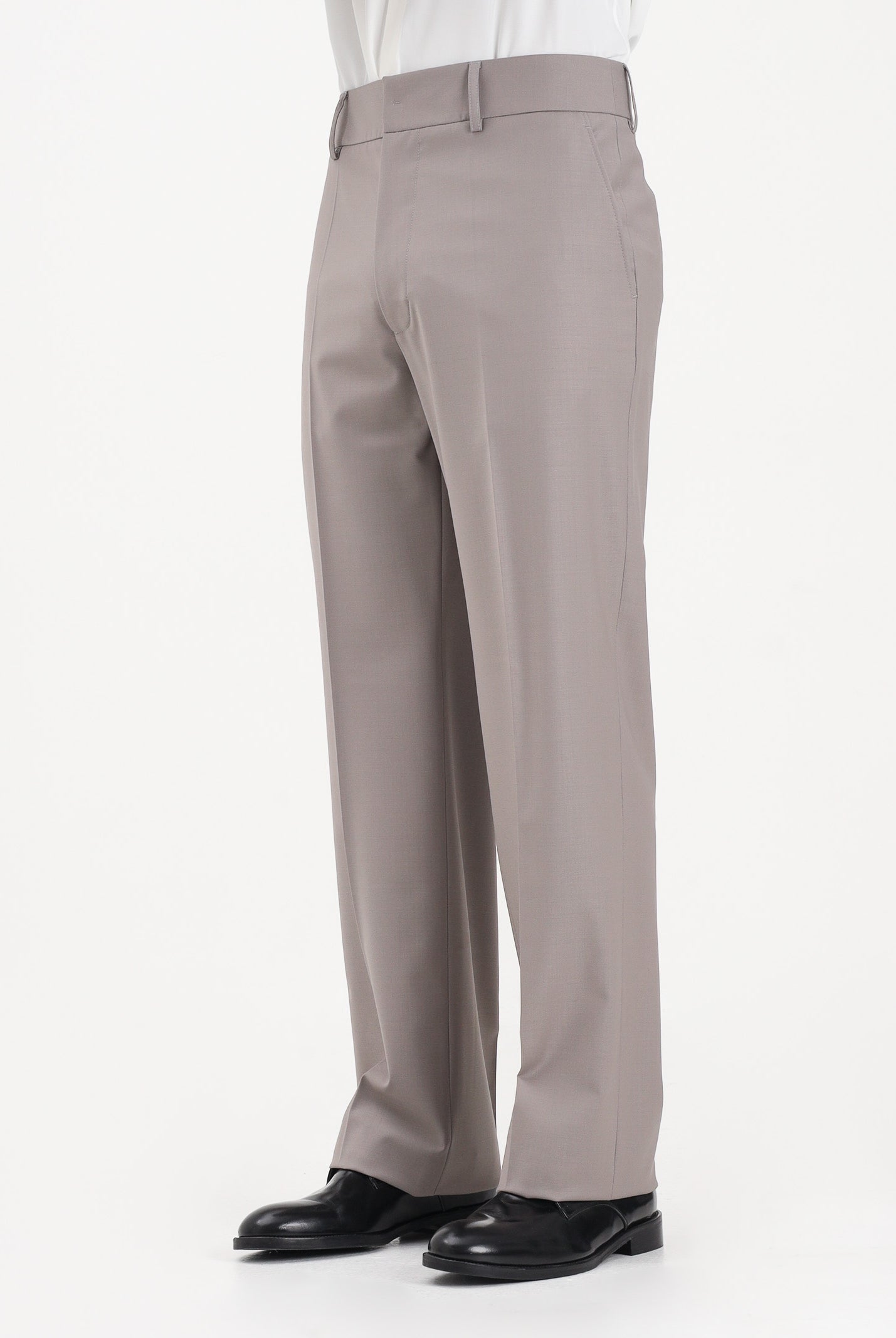 PATRIZIA PEPE Pantalone elegante (IM)PERFECTION fango da uomo 5P507RA1WK S184 PATRIZIA PEPE