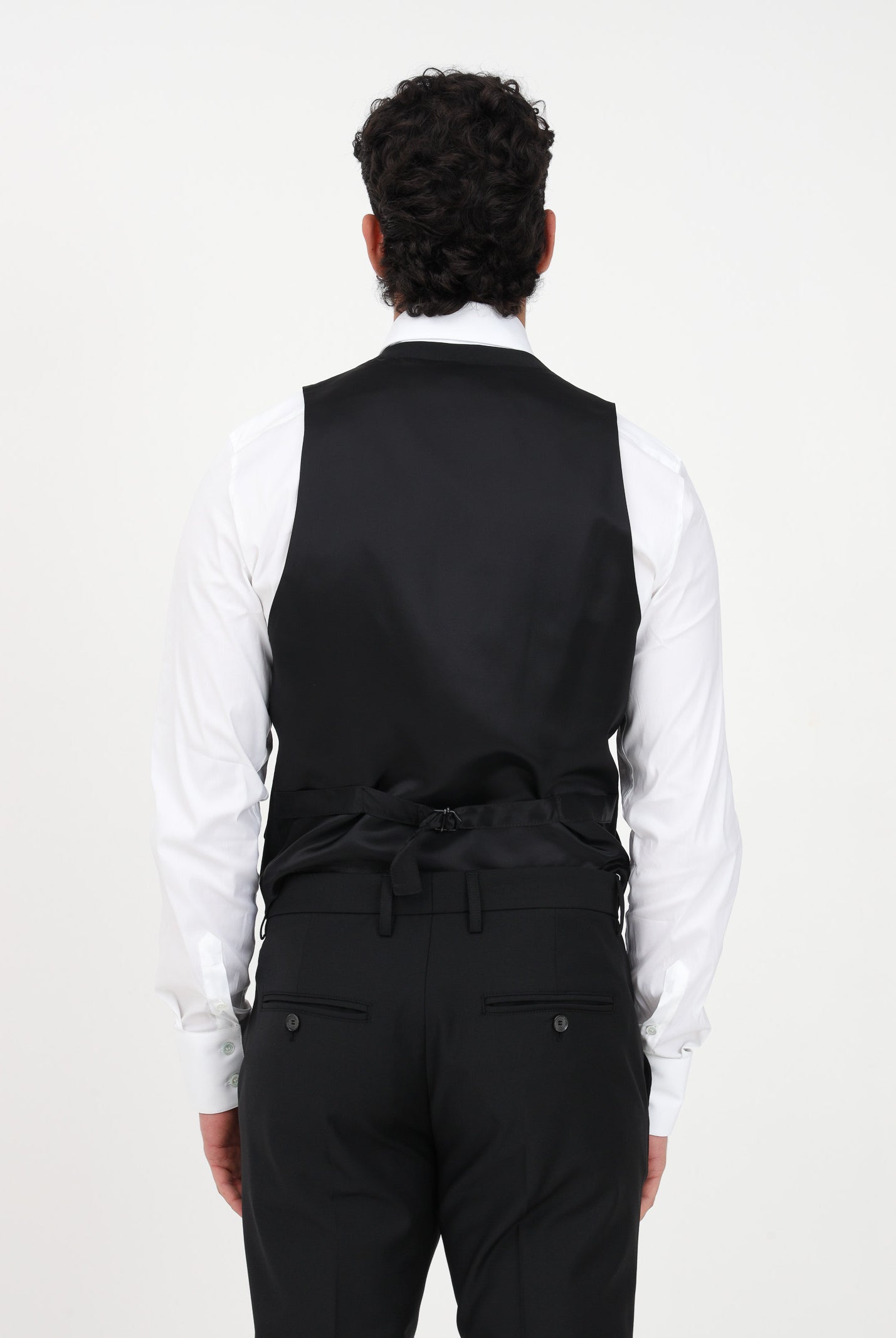 PATRIZIA PEPE Gilet nero da uomo 5S0640/A1WK K102 PATRIZIA PEPE