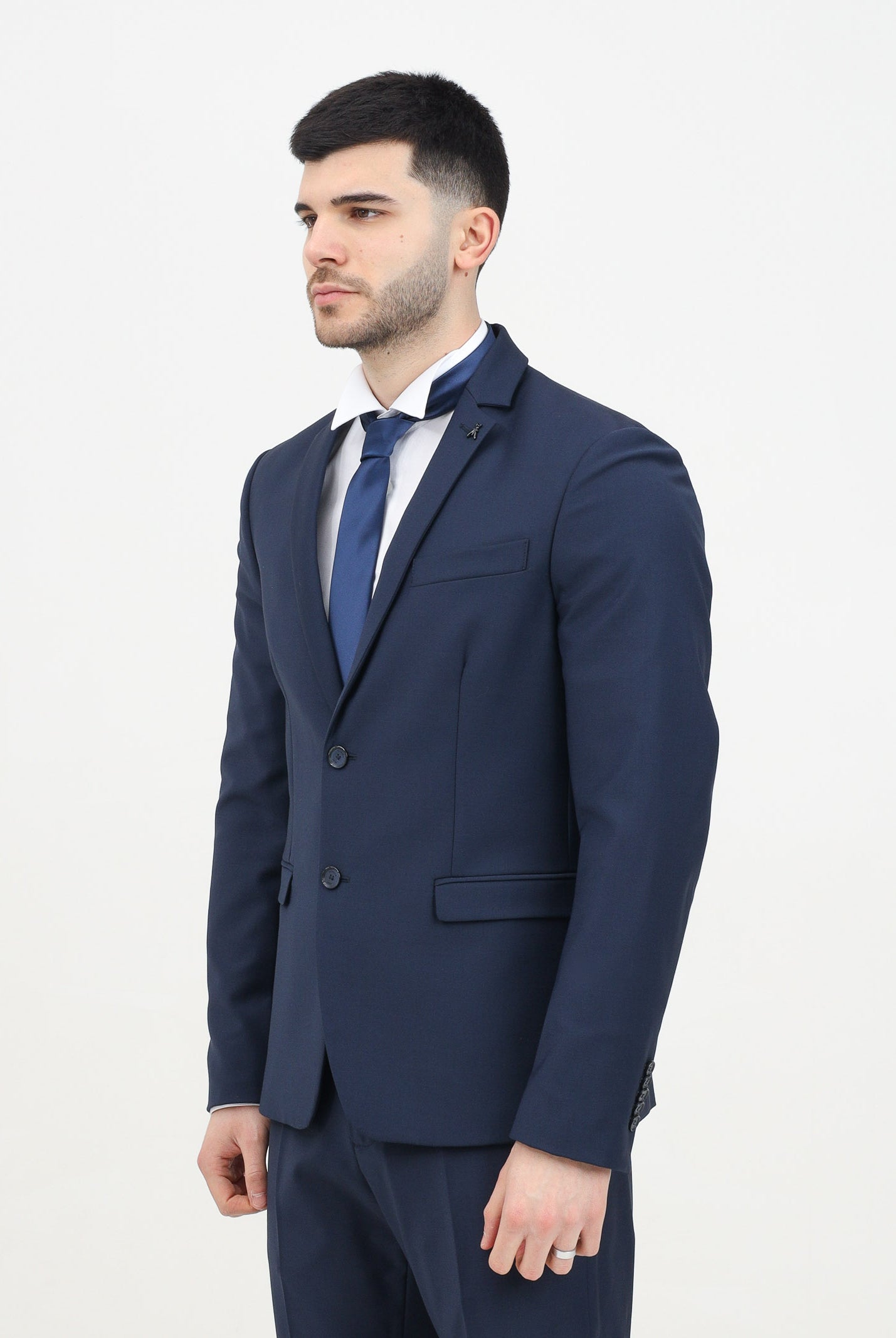 PATRIZIA PEPE Giacca monopetto blu da uomo 5SA652/A1WK C166 PATRIZIA PEPE