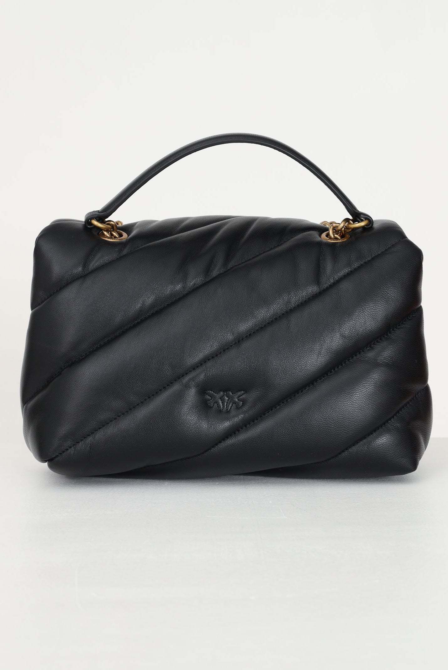 PINKO Borsa a tracolla Classic Love Bag Puff nera da donna 100038A0F2 Z99Q PINKO