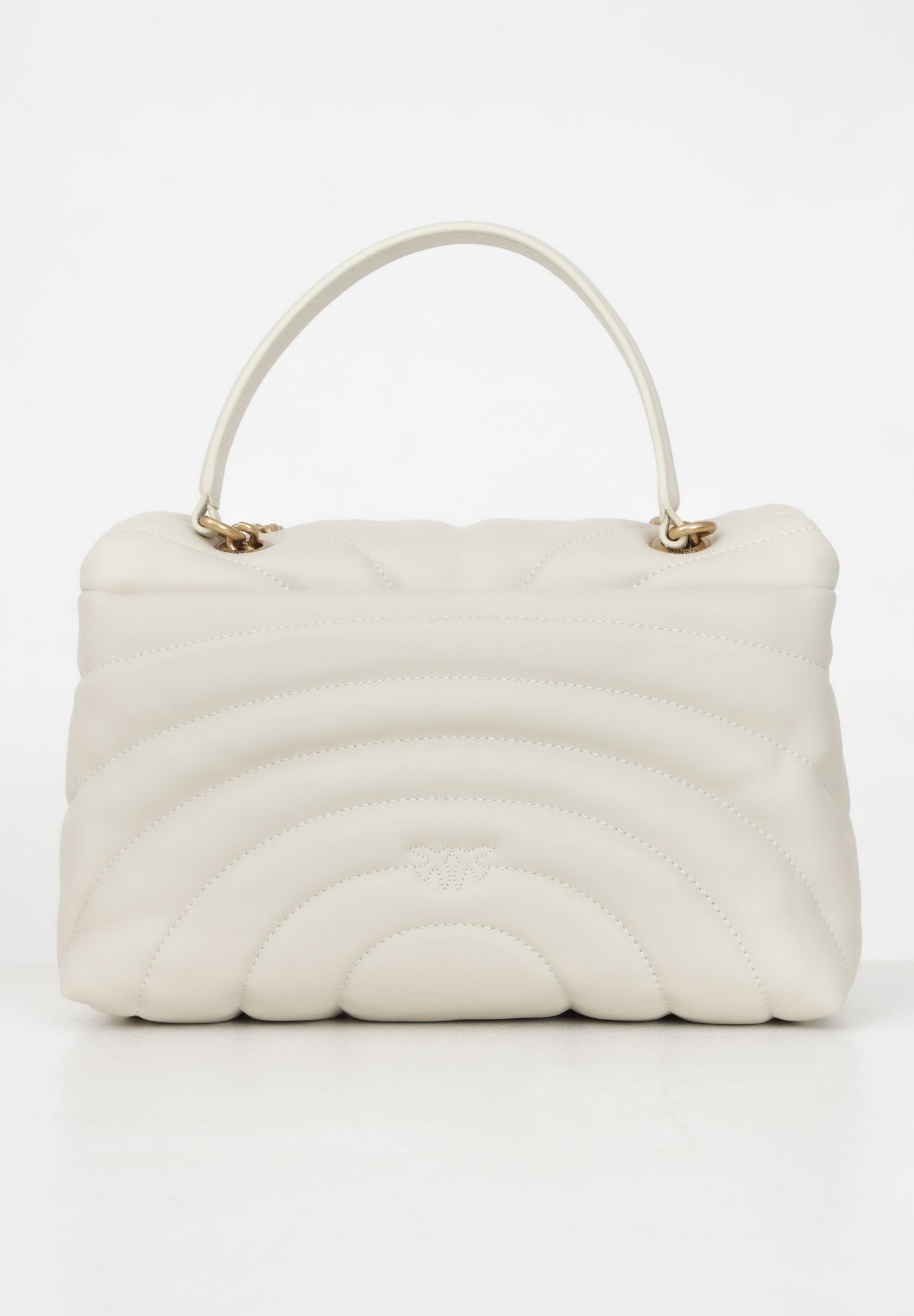 PINKO Borsa a tracolla Classic Love Bag Puff panna da donna 100038A1EX Z14Q PINKO