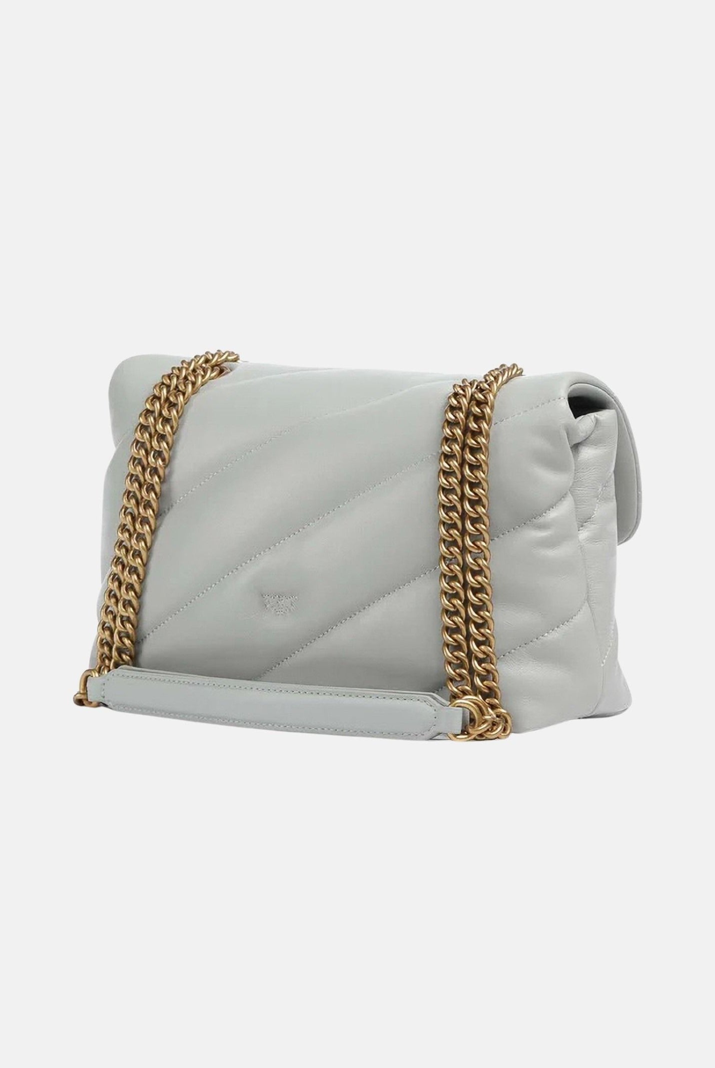 PINKO Borsa a tracolla Classic Love Bag Puff grigio perla da donna 100038A0F2 K32Q PINKO
