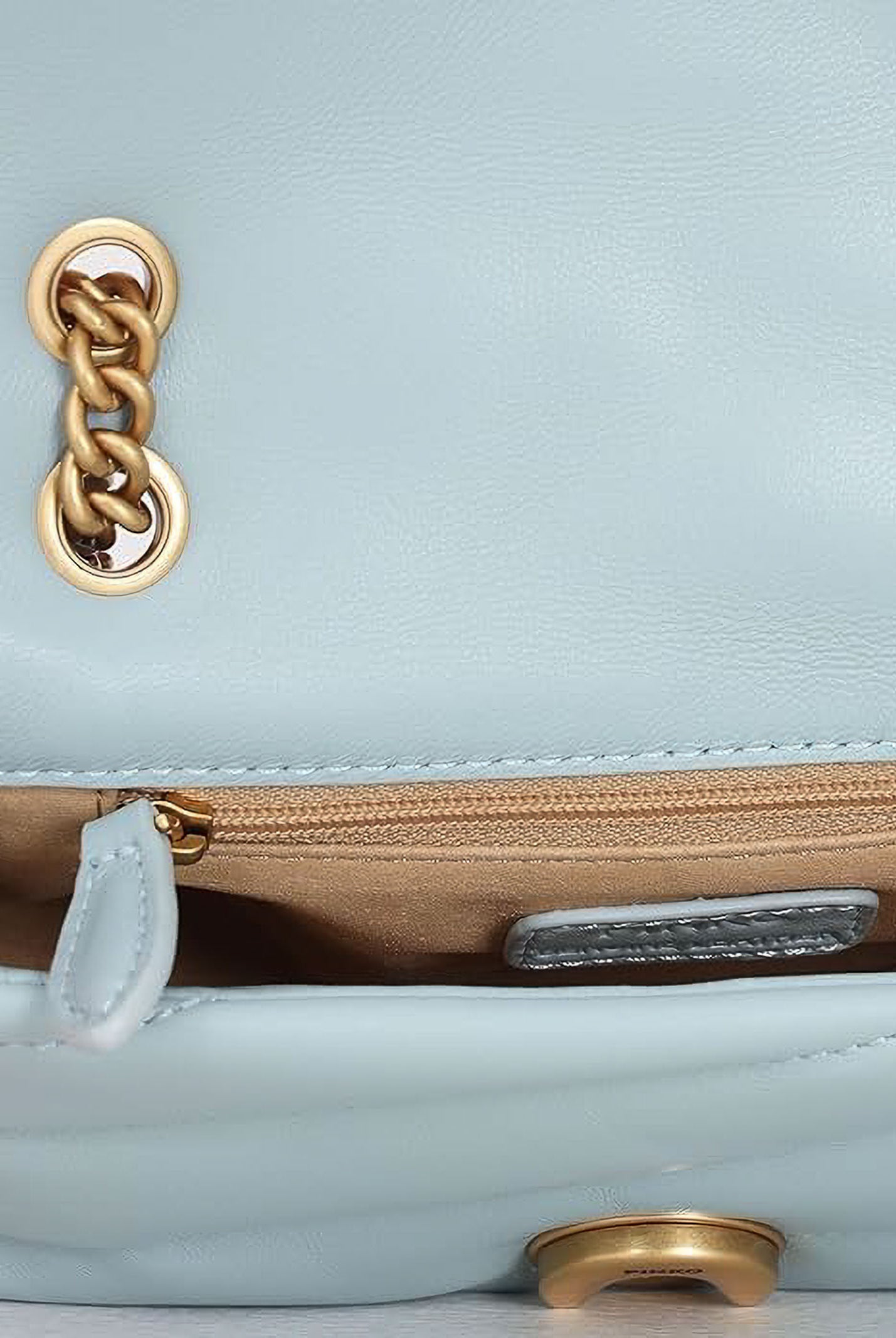 PINKO Borsa a tracolla Baby Love Bag Puff celeste da donna 100040A0F2 E37Q PINKO