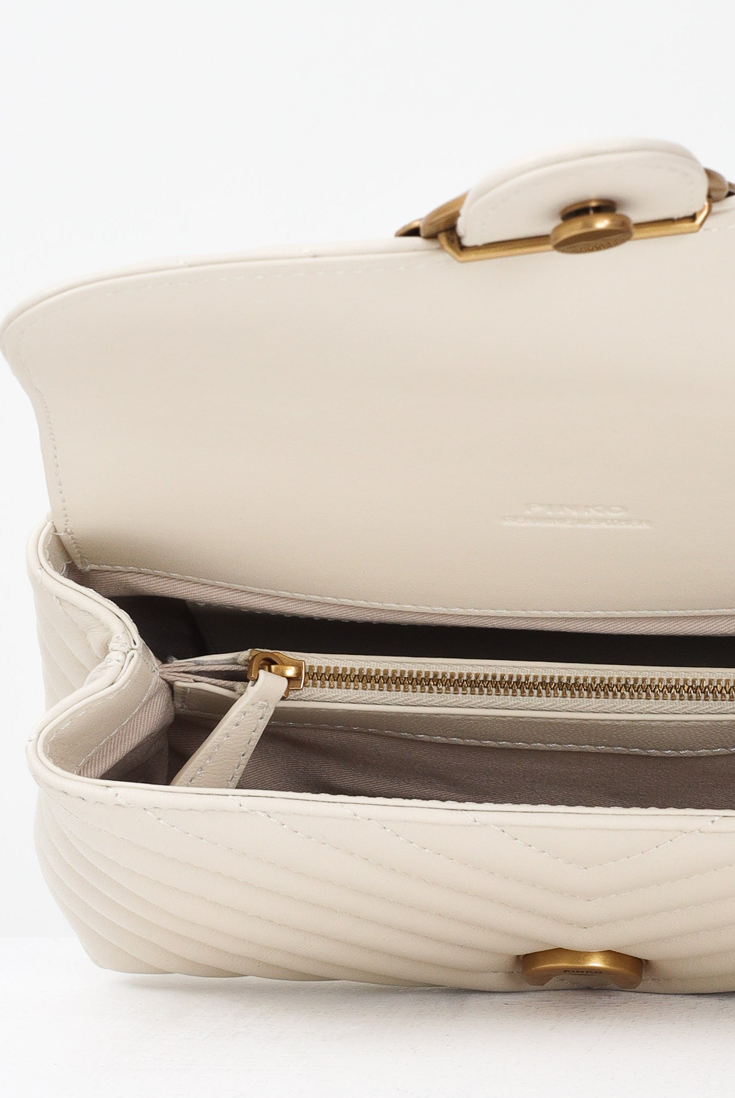 PINKO Borsa a mano Lady Love Bag Puff panna da donna 100044A0GK Z14Q PINKO