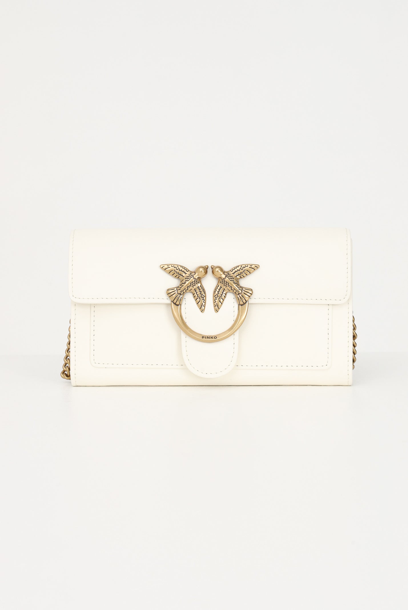 PINKO Pochette Love Bag panna da donna 100062A0F1 Z14Q PINKO
