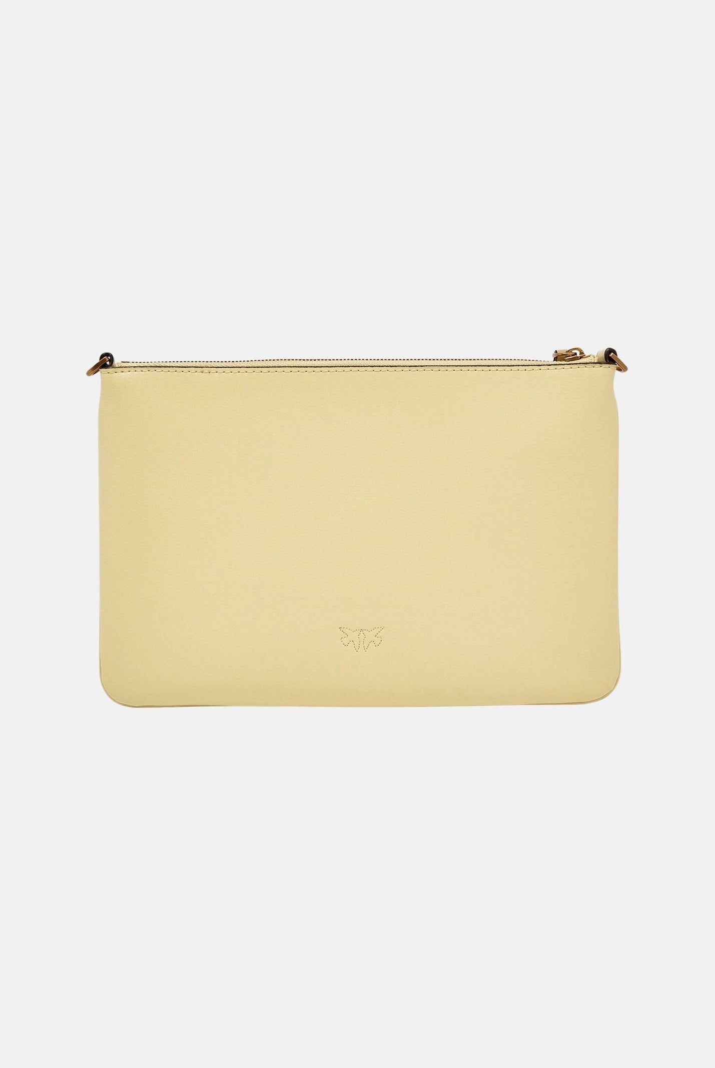 PINKO Pochette Classic Flat Love Bag Simply giallo vaniglia da donna 100455A0F1 C39Q PINKO