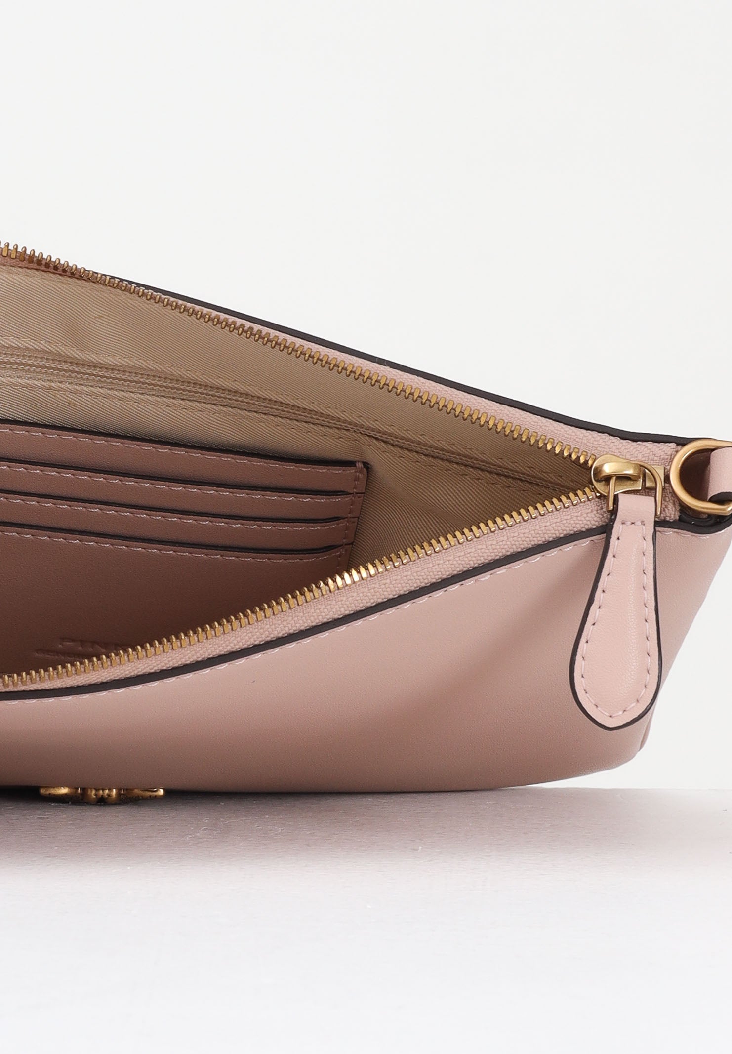PINKO Pochette Classic Flat Love Bag Simply rosa da donna 100455A0F1 O81Q PINKO