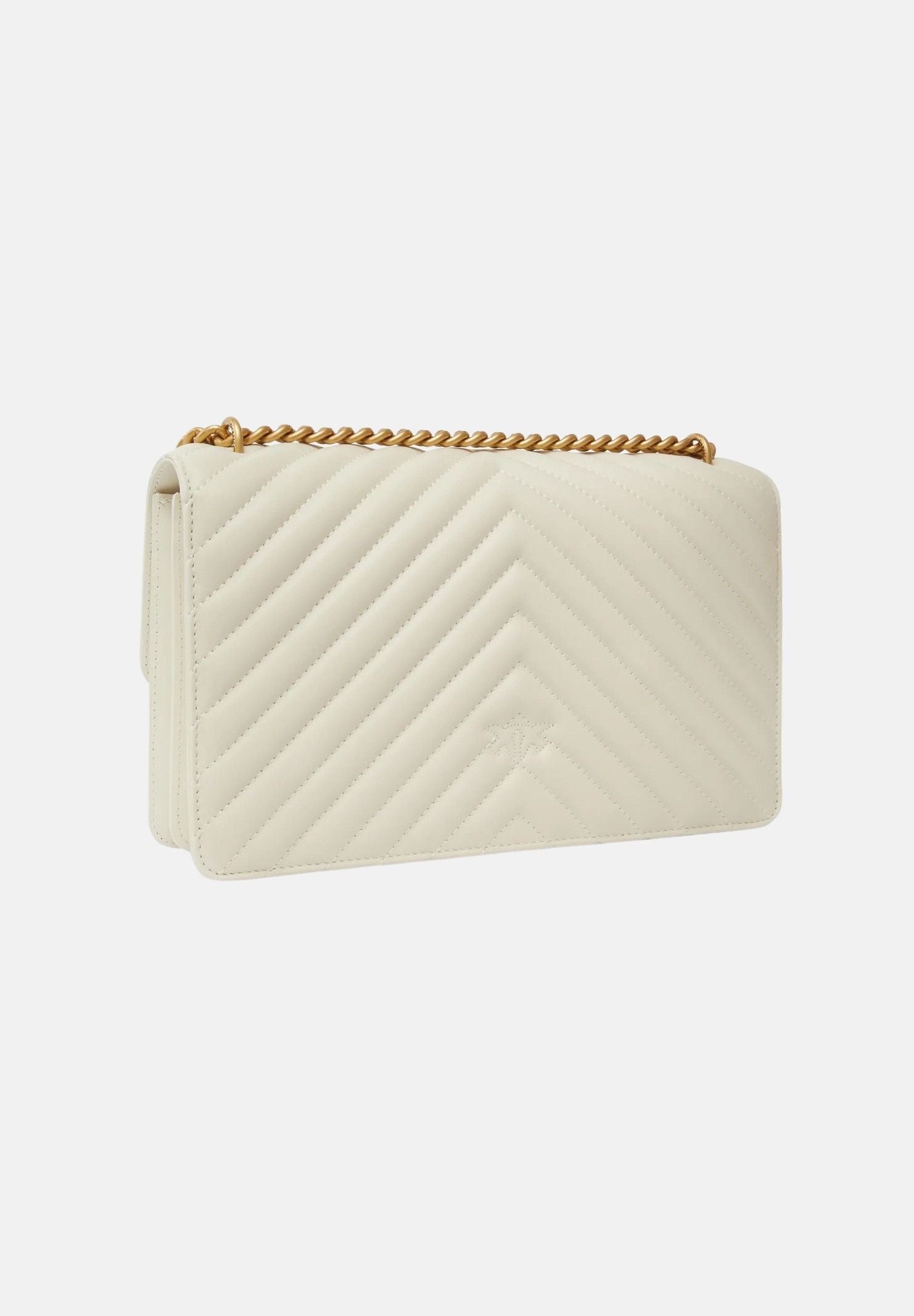 PINKO Borsa a tracolla Classic Love Bag One panna da donna 100941A0GK Z14Q PINKO