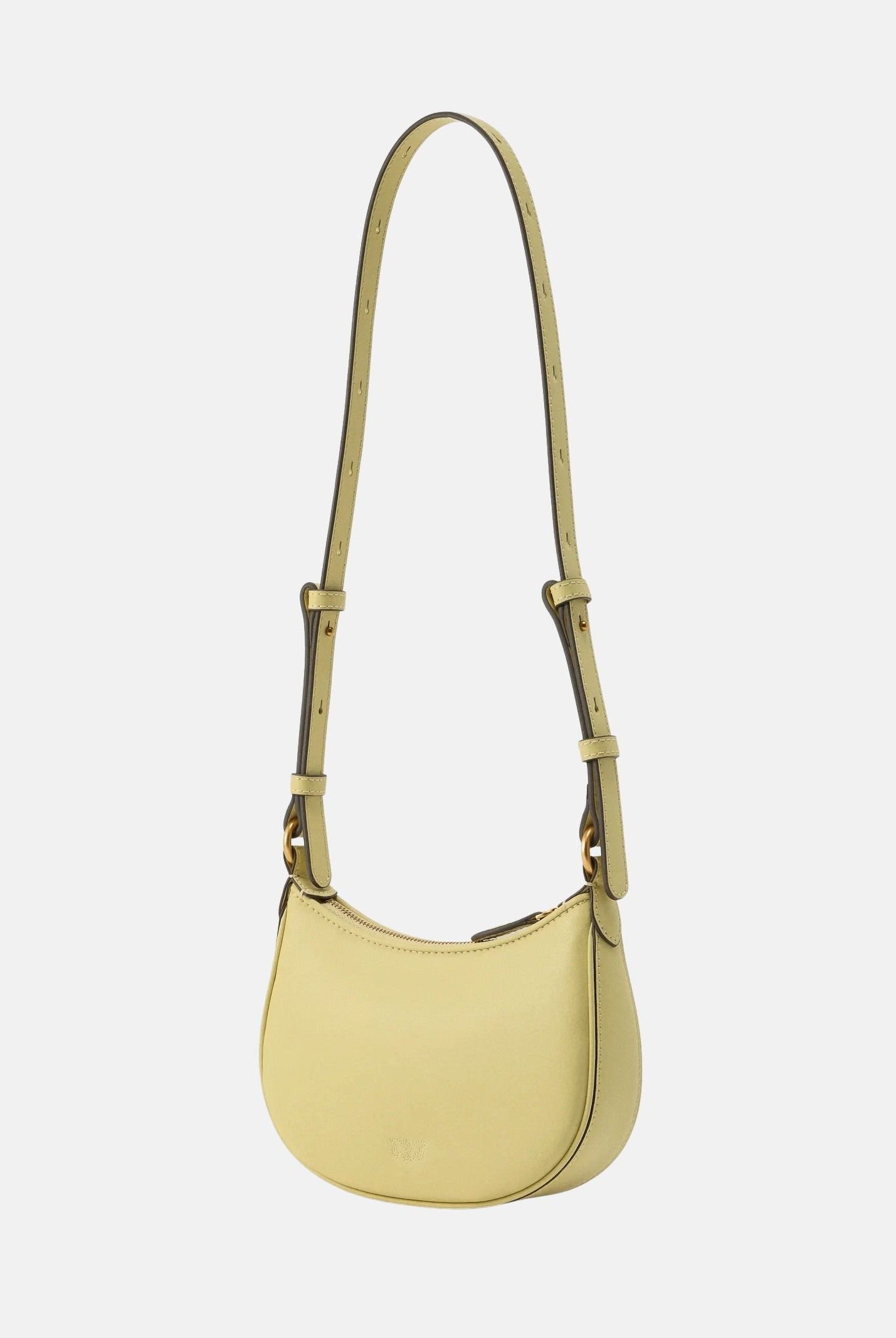 PINKO Borsa a spalla Half Moon giallo vaniglia da donna 103538A0F1 C39Q PINKO