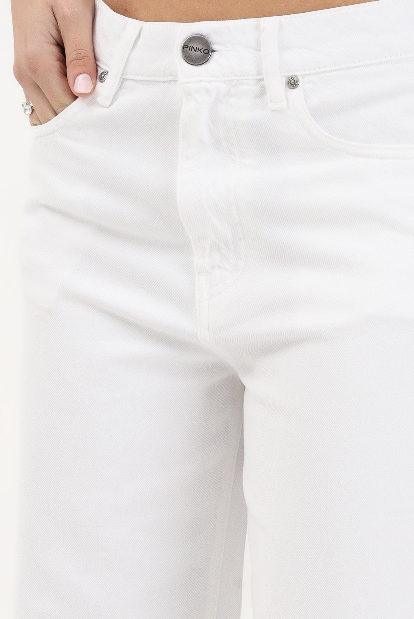 PINKO Jeans bianco da donna 103857A3E1 Z04 PINKO