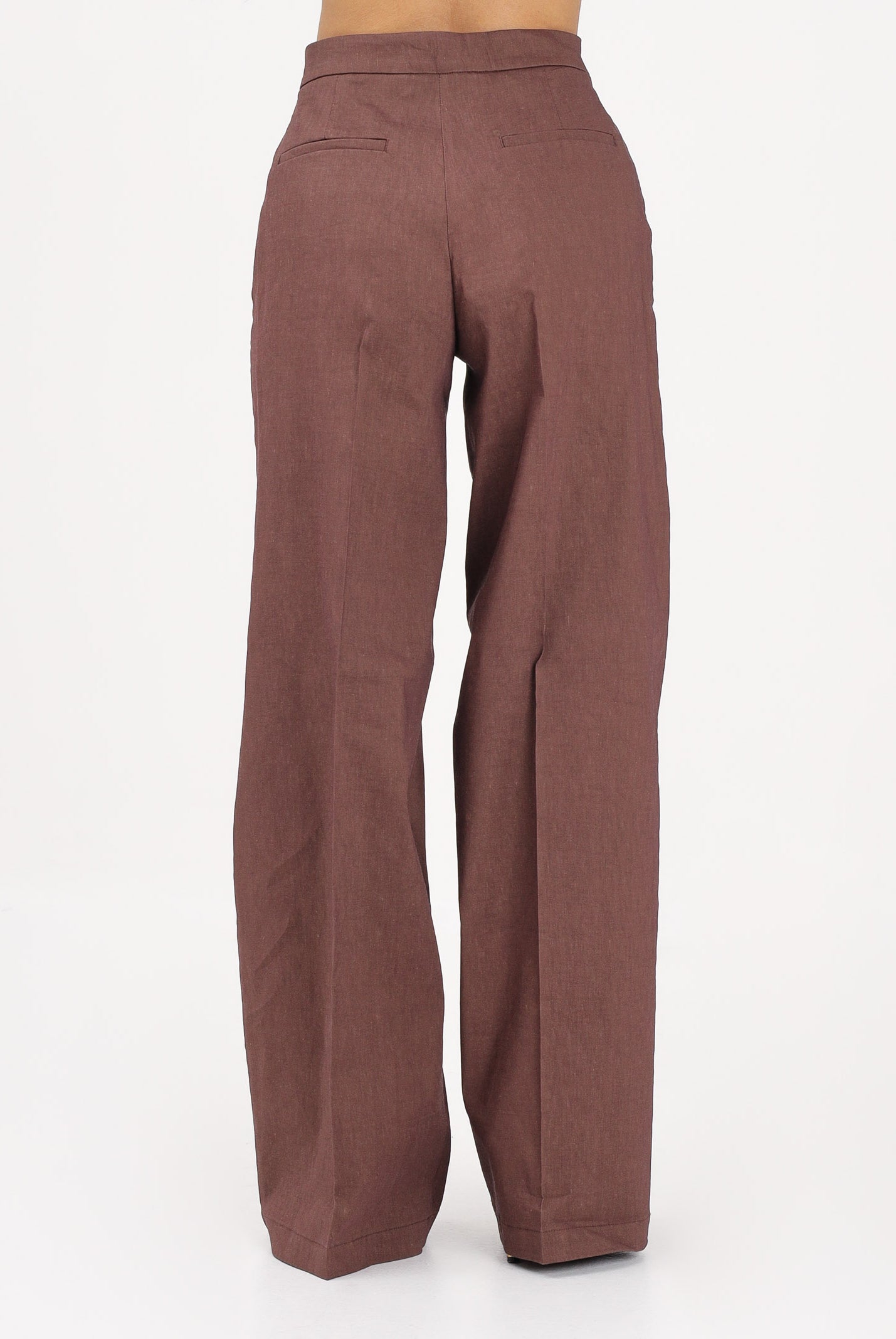 PINKO Pantalone elegante marrone da donna 104929A34I L78 PINKO